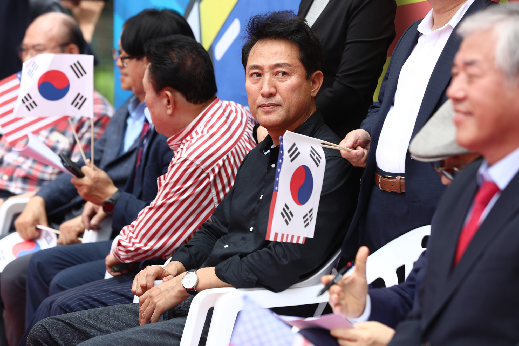 문재인하야범국민투쟁본부;보수단체태극기집회;오세훈