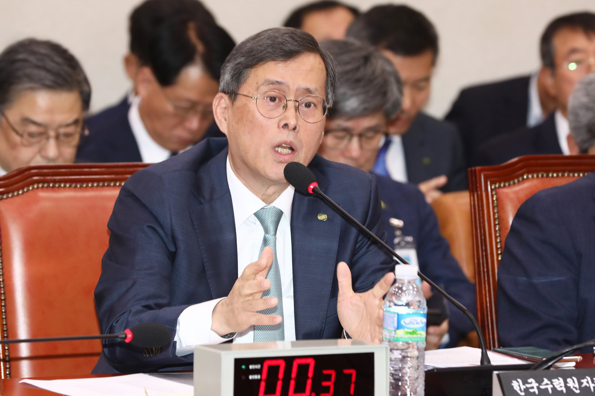 국정감사;산업통상자원중소벤처기업위원회;한국수력원자력;정재훈사장