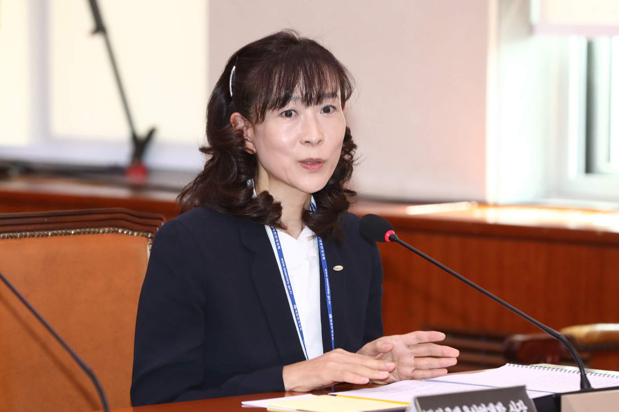 국정감사;최윤희사장;한국체육산업개발