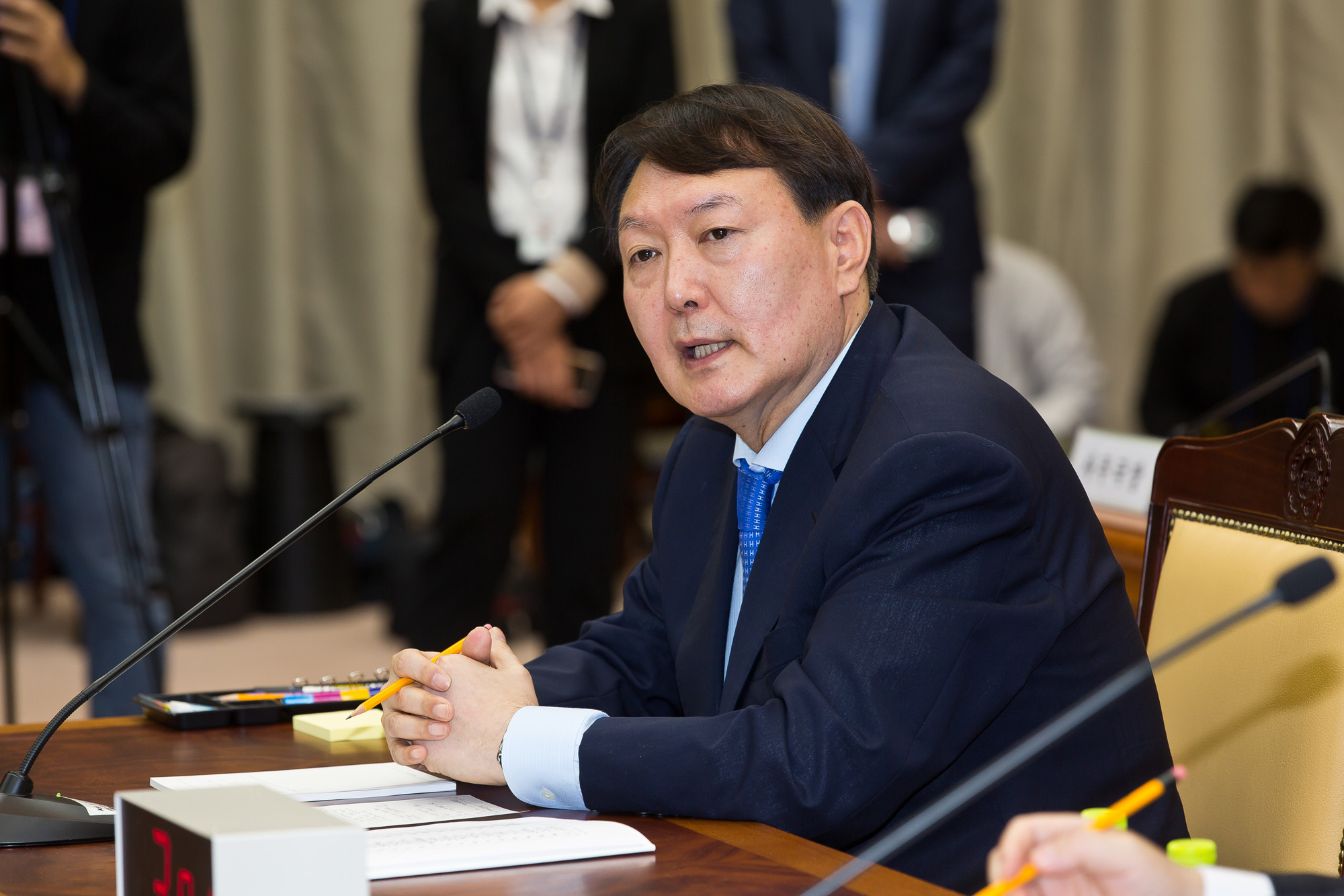 정치;국회;국정감사;2019국정감사;법제사법위원회;대검찰청;검찰국정감사;윤석열;검찰총장