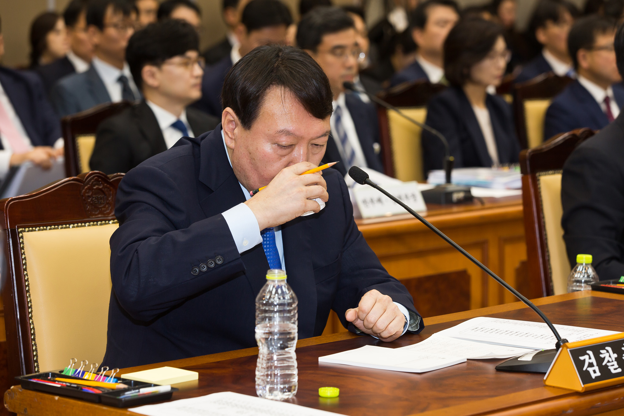 정치;국회;국정감사;2019국정감사;법제사법위원회;대검찰청;검찰국정감사;윤석열;검찰총장