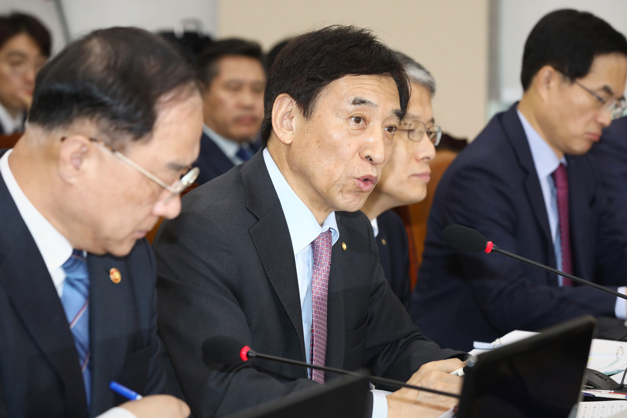 기획재정위원회;국정감사;종합감사;홍남기경제부총리;이주열한국은행총재