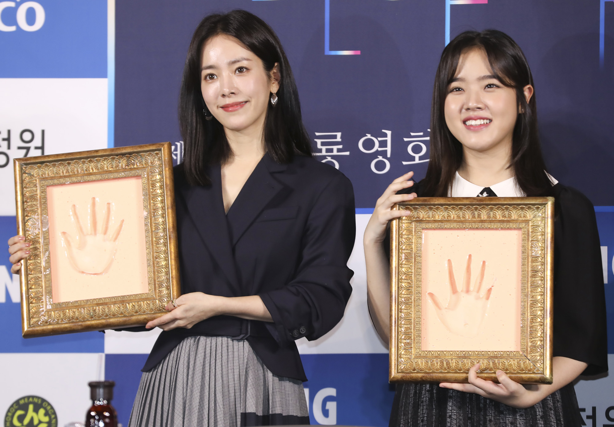 한지민;김향기;남주혁;김다비;청룡영화상;핸드프린팅