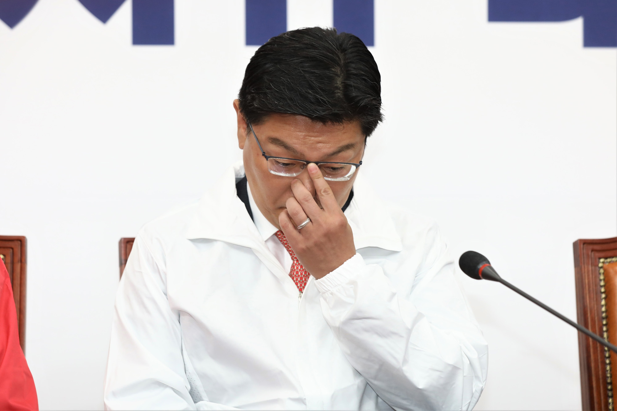 자유한국당인재;한국당영입인재환영식;김성원전두산중공업부사장