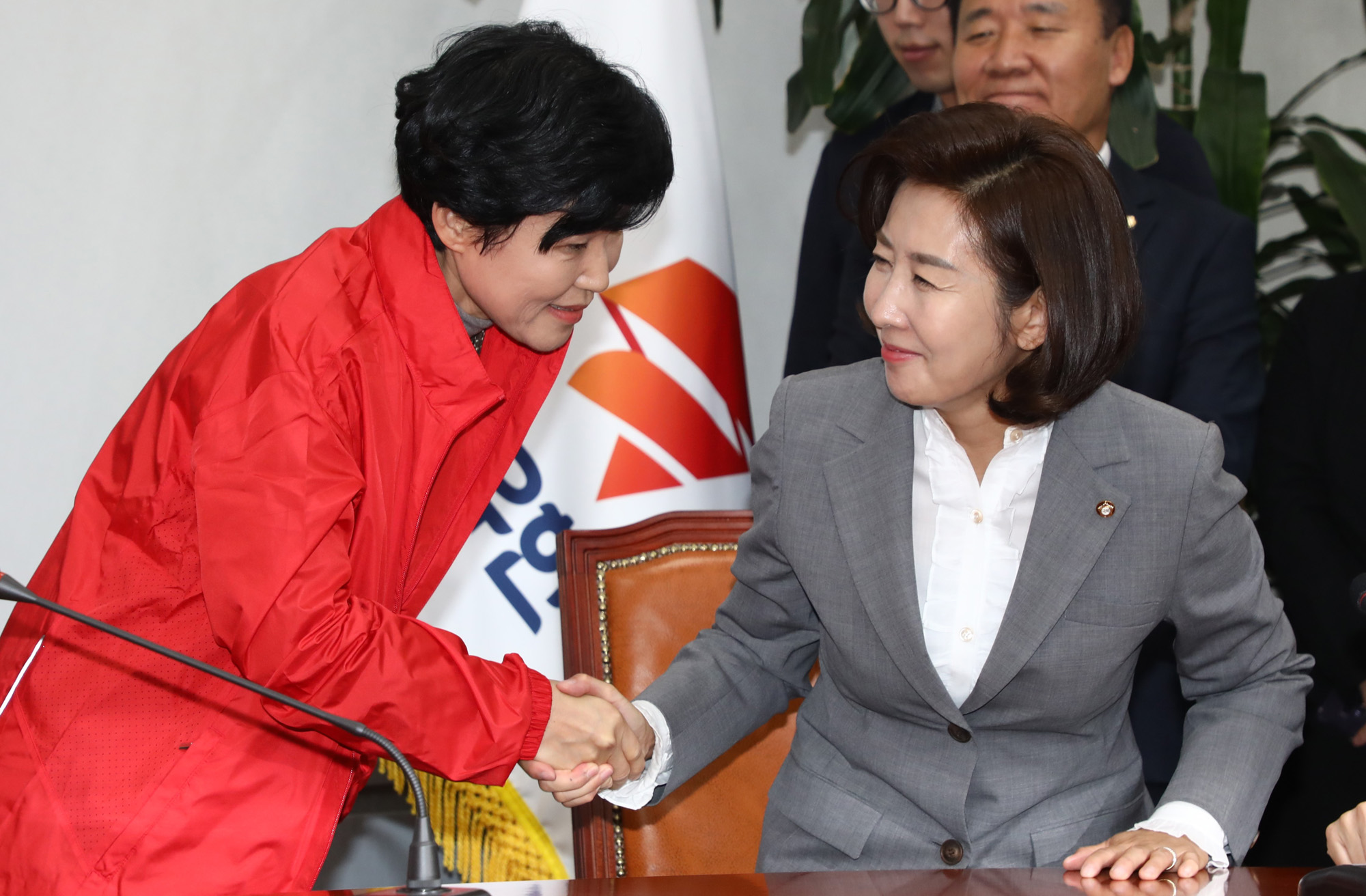 자유한국당인재;한국당영입인재환영식;이진숙 전 대전 MBC 사장