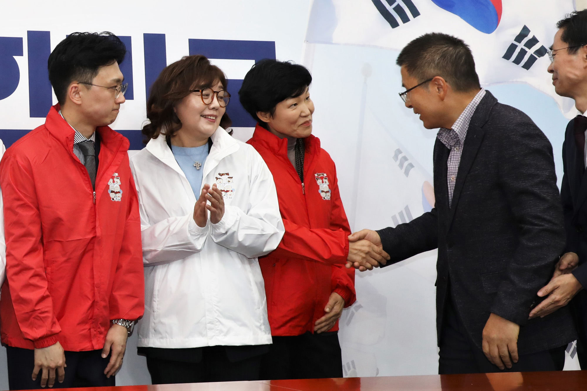 자유한국당인재;한국당영입인재환영식;황교안대표