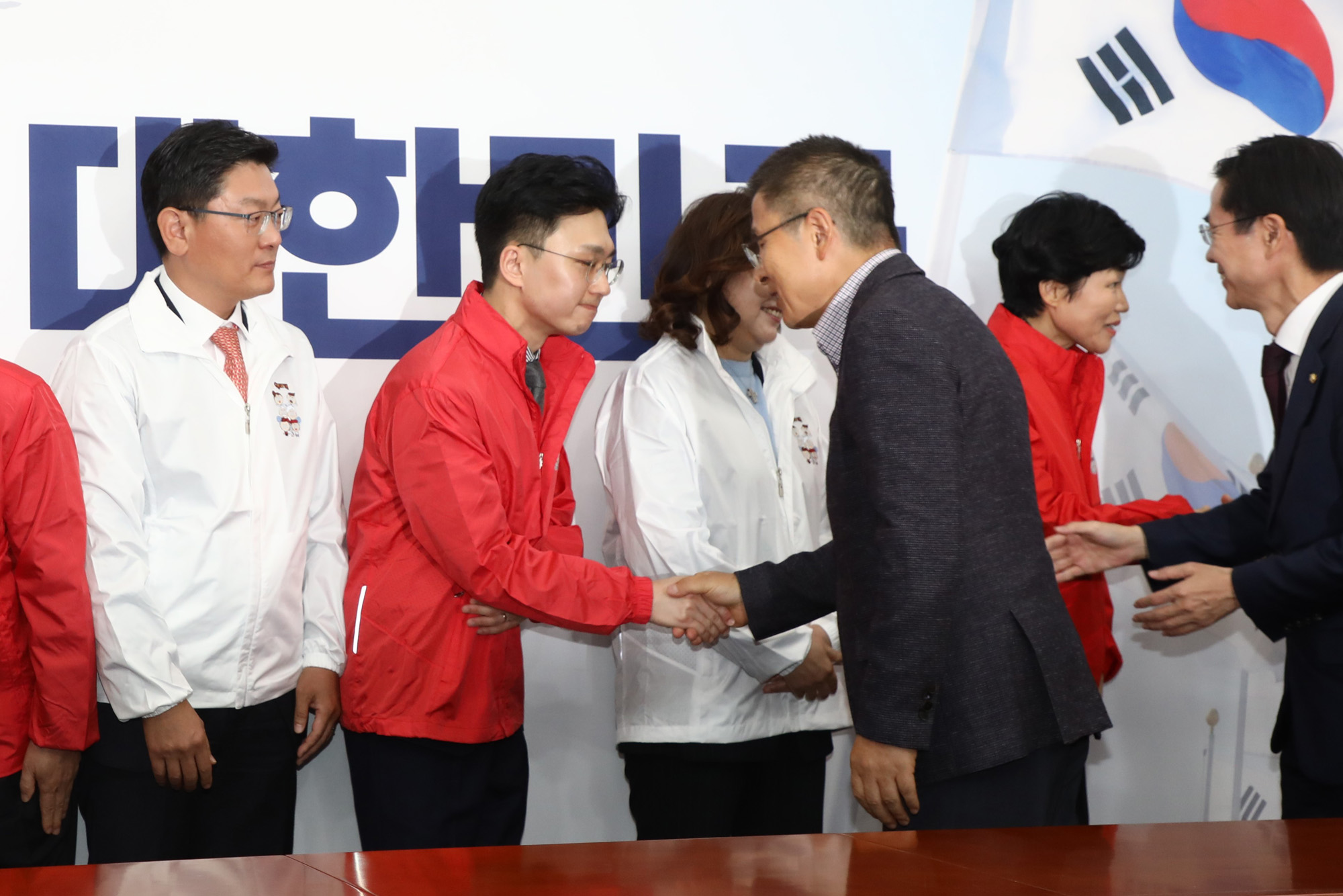 자유한국당인재;한국당영입인재환영식;황교안대표