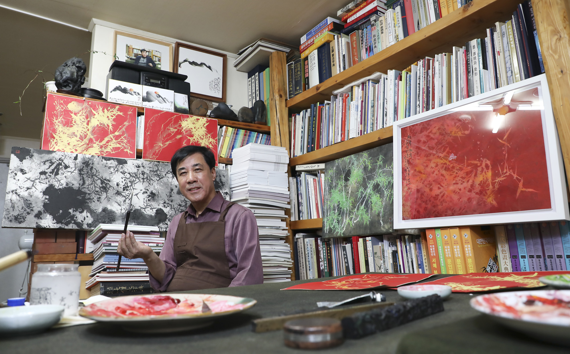 이일구;이일구작가;이일구서예가;한국미술응원;화가의방;아티스트