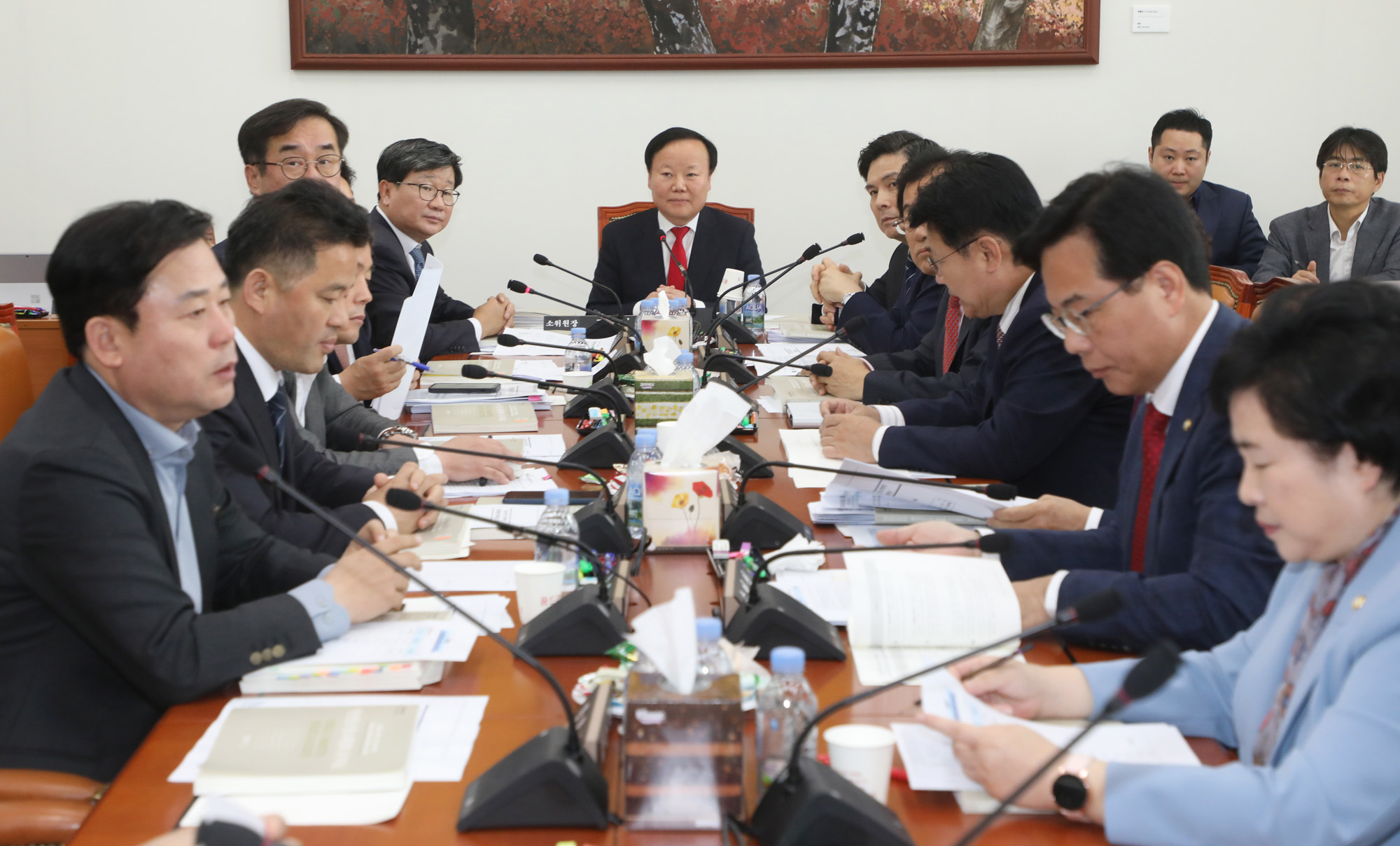 예산결산심사소위원회;국회예산심사;김재원위원장