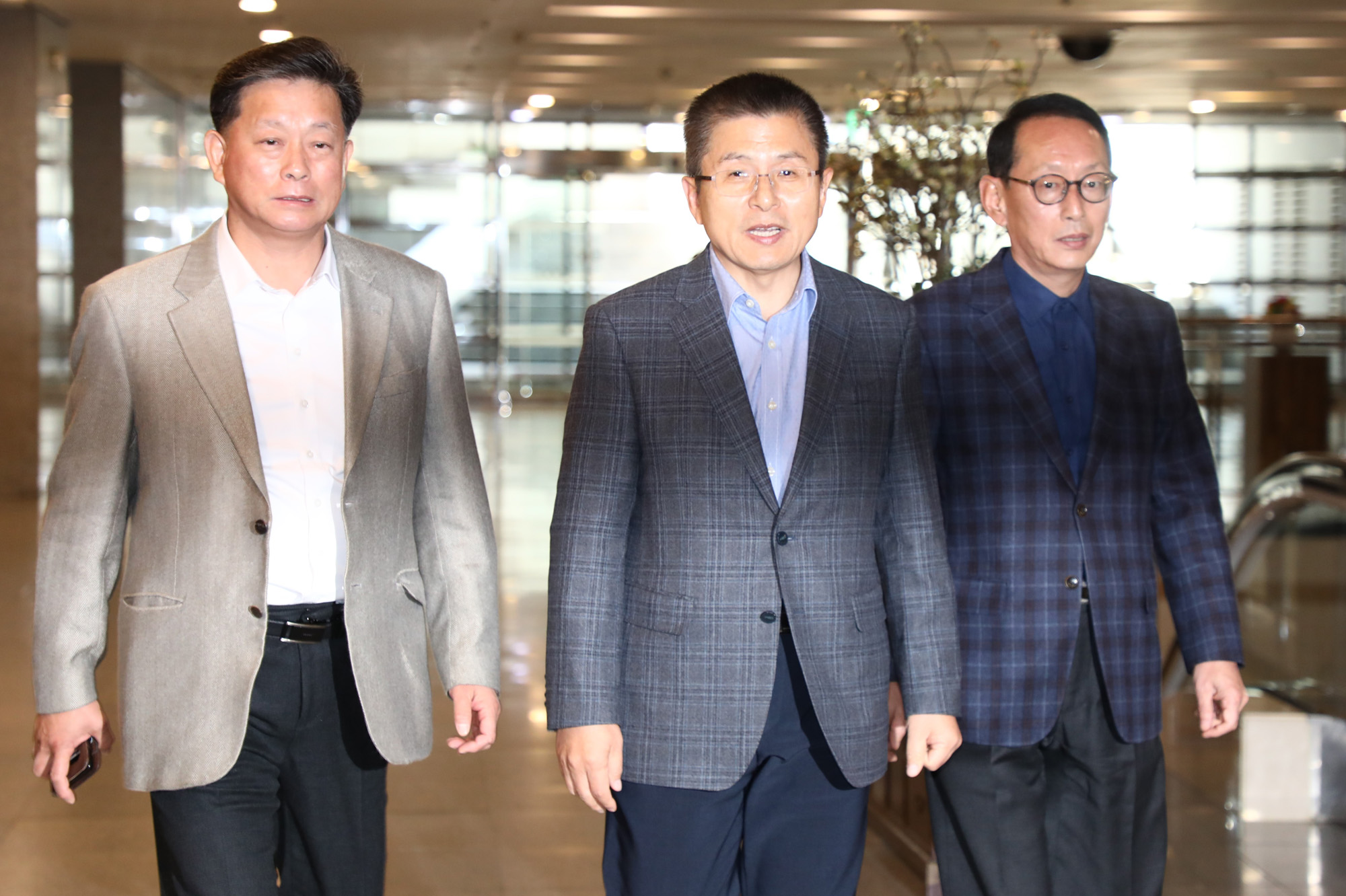 황교안대표;자유한국당영남중진의원