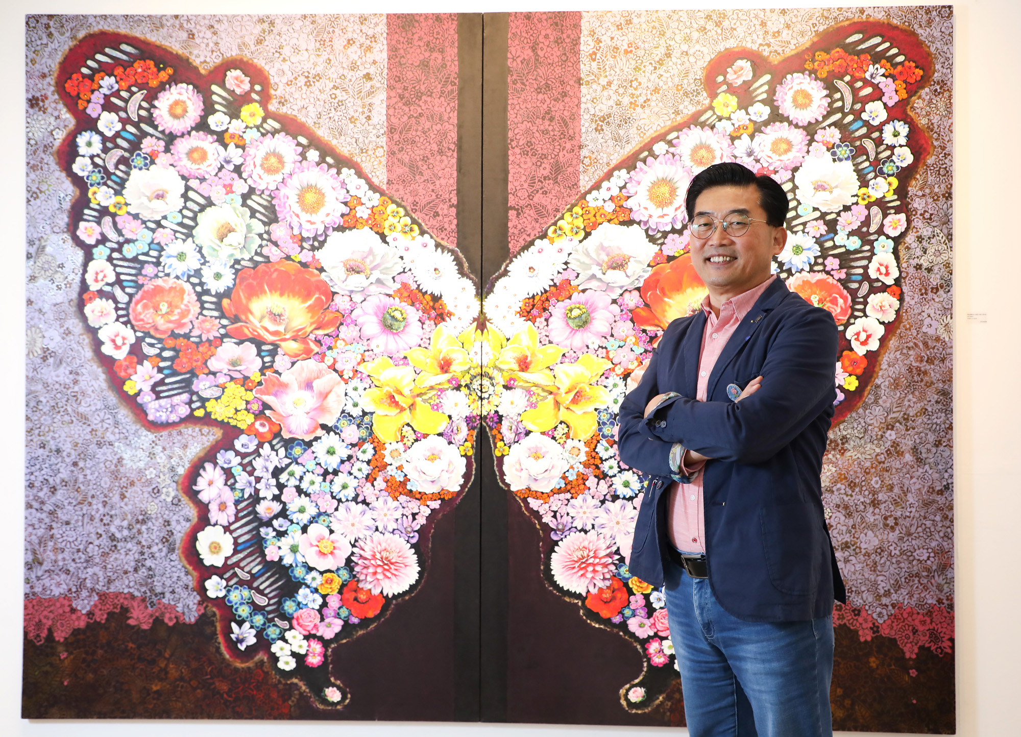 김홍년;김홍년작가;화가의방;한국미술응원프로젝트;나비그림