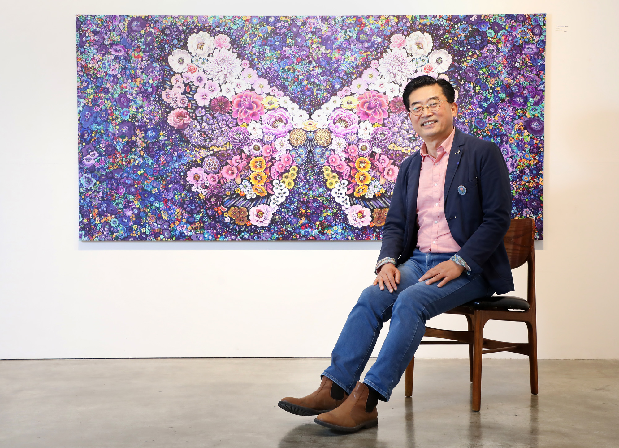 김홍년;김홍년작가;화가의방;한국미술응원프로젝트;나비그림