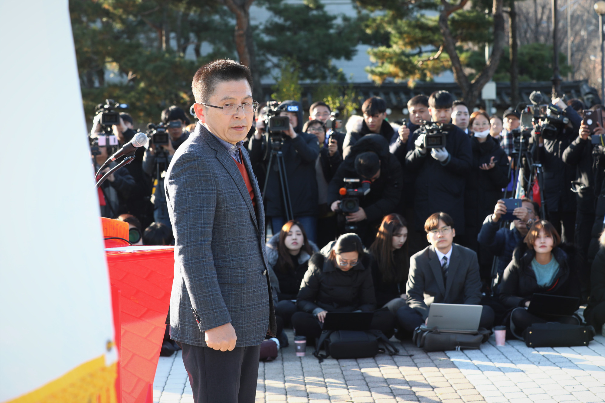 황교안대표;단식투쟁
