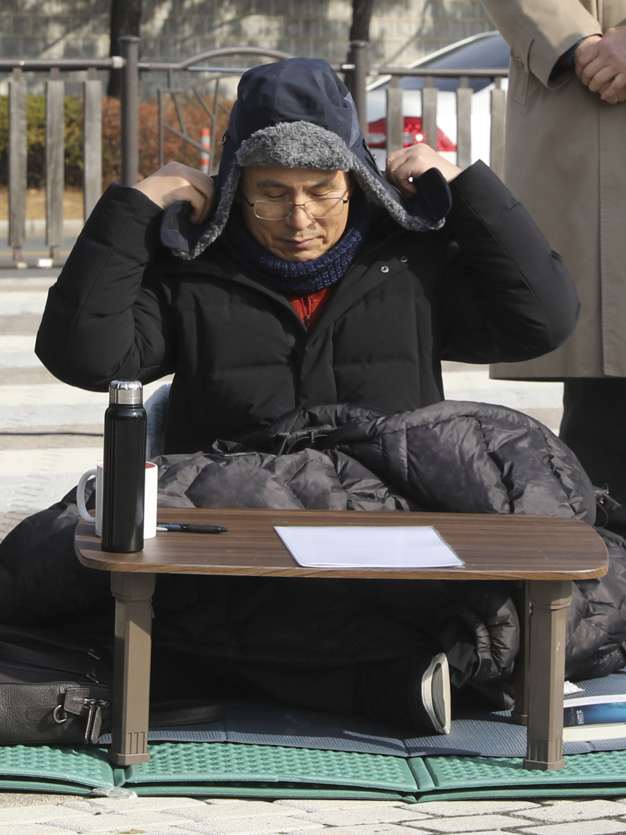 자유한국당최고위원회의;황교안대표;청와대단식;황교안2일째단식