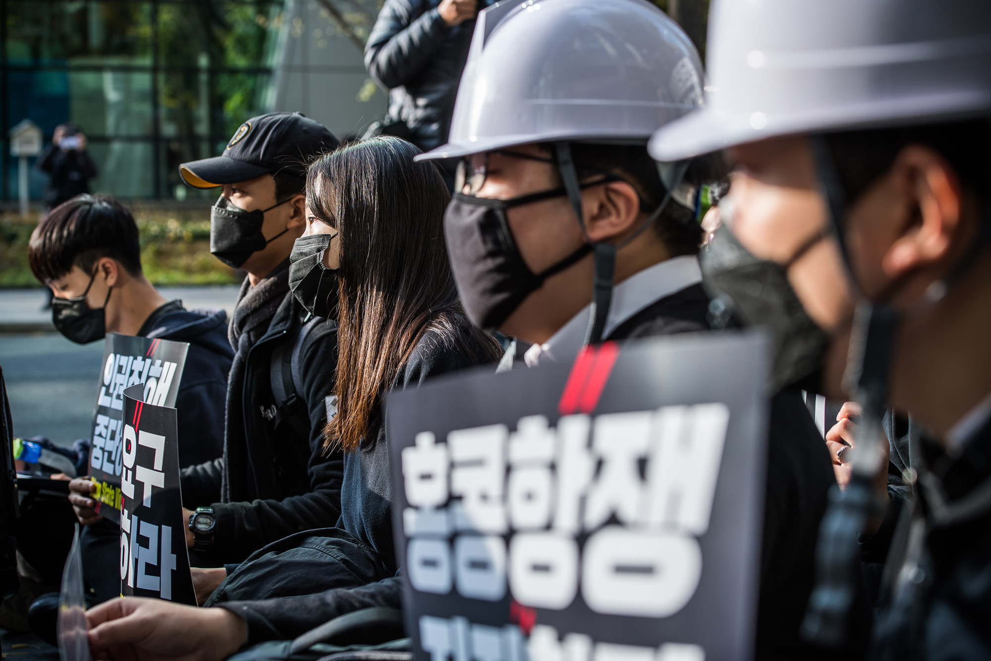 사회;집회시위;홍콩시위;홍콩시위지지;홍콩지지청년대학생