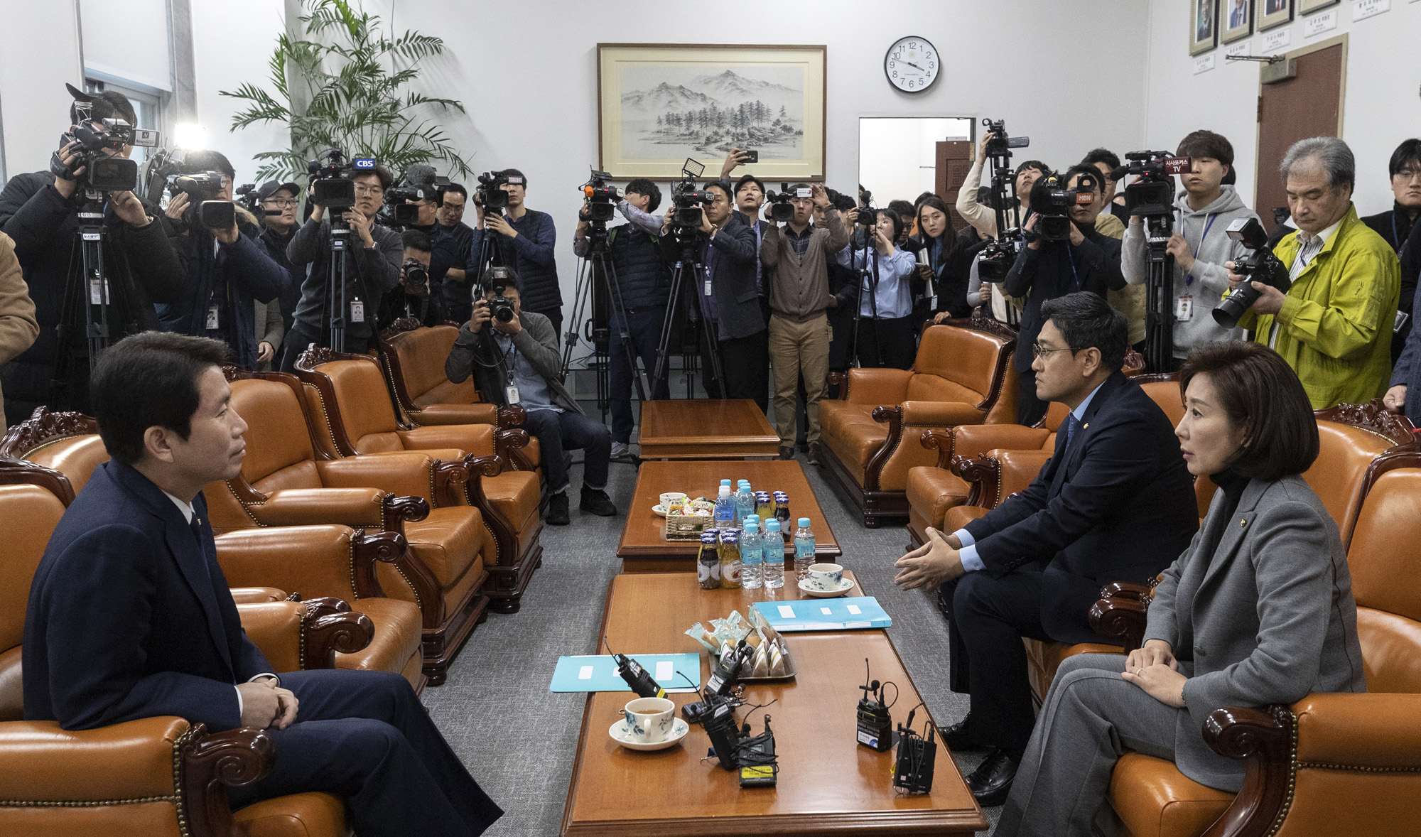 여야3당교섭단체;원내대표회동;민생법안논의