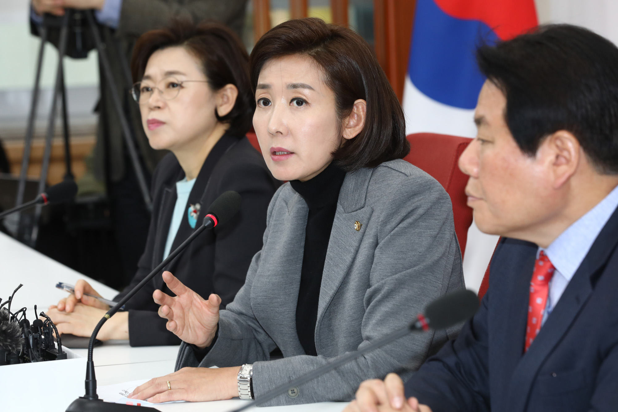 나경원원내대표;한국당필리버스터