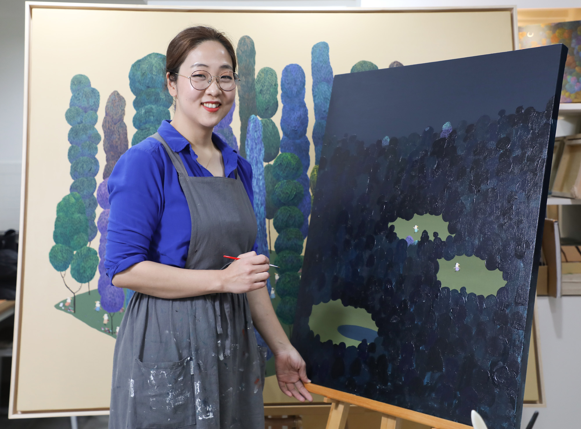 진영;진영작가;화가;한국화;화가의방;한국미술응원프로젝트