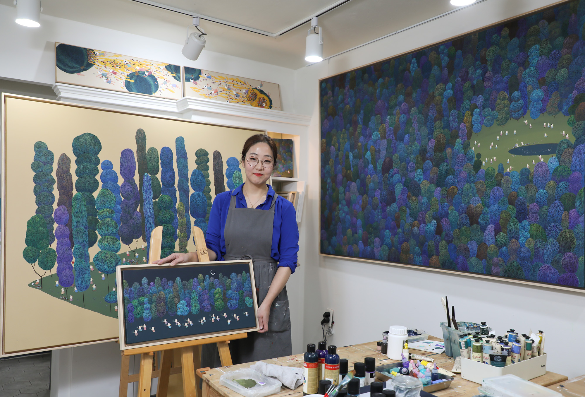 진영;진영작가;화가;한국화;화가의방;한국미술응원프로젝트