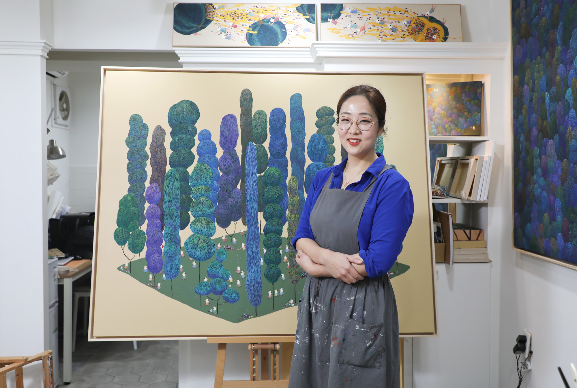 진영;진영작가;화가;한국화;화가의방;한국미술응원프로젝트