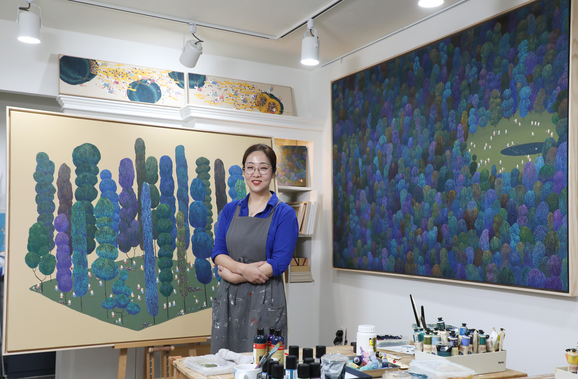 진영;진영작가;화가;한국화;화가의방;한국미술응원프로젝트