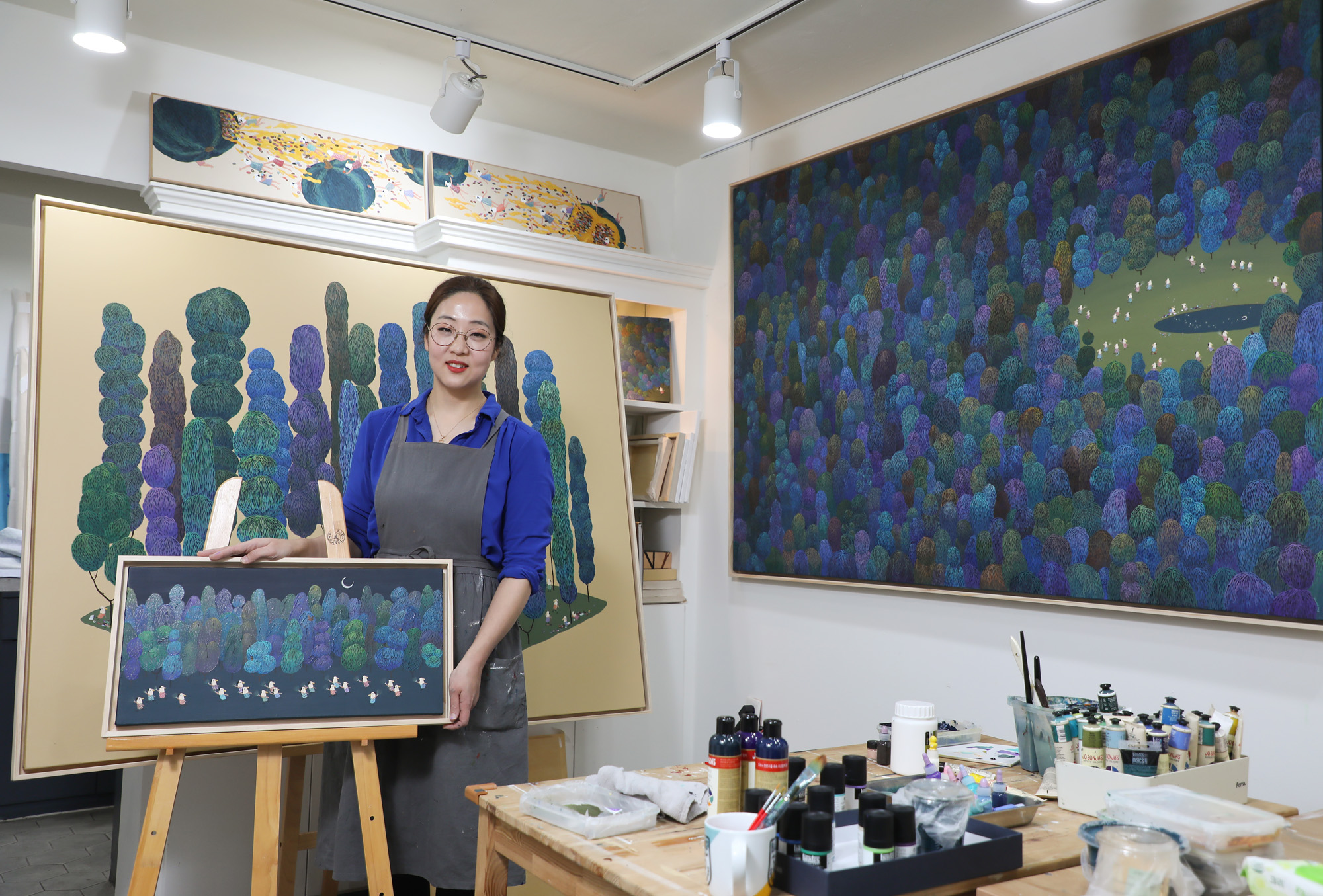 진영;진영작가;화가;한국화;화가의방;한국미술응원프로젝트