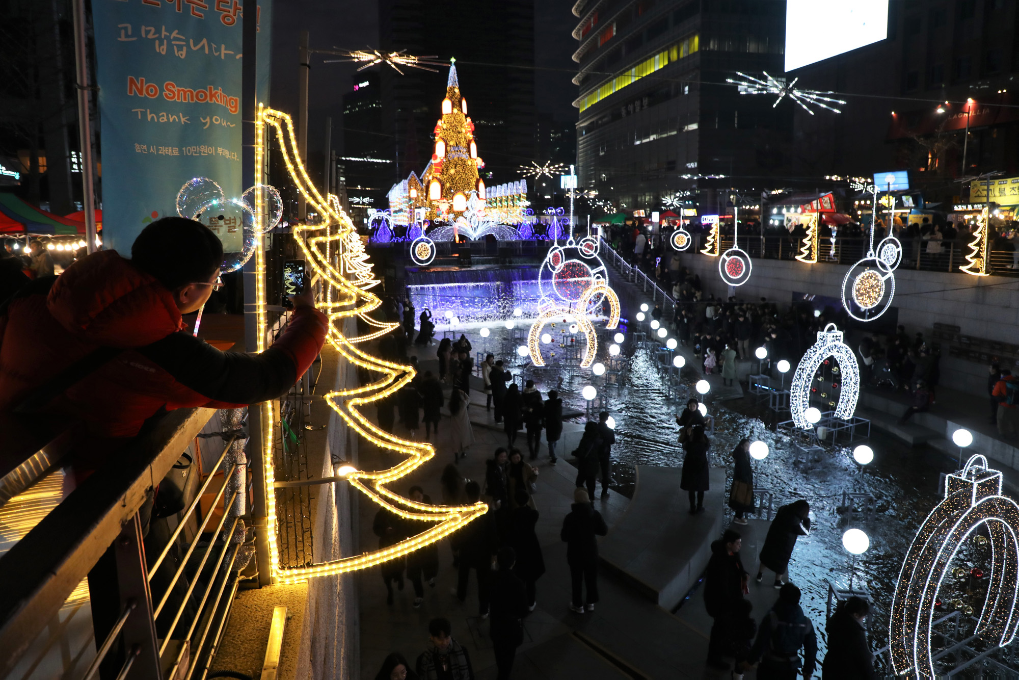 2019 서울크리스마스 페스티벌;청계천크리스마스트리