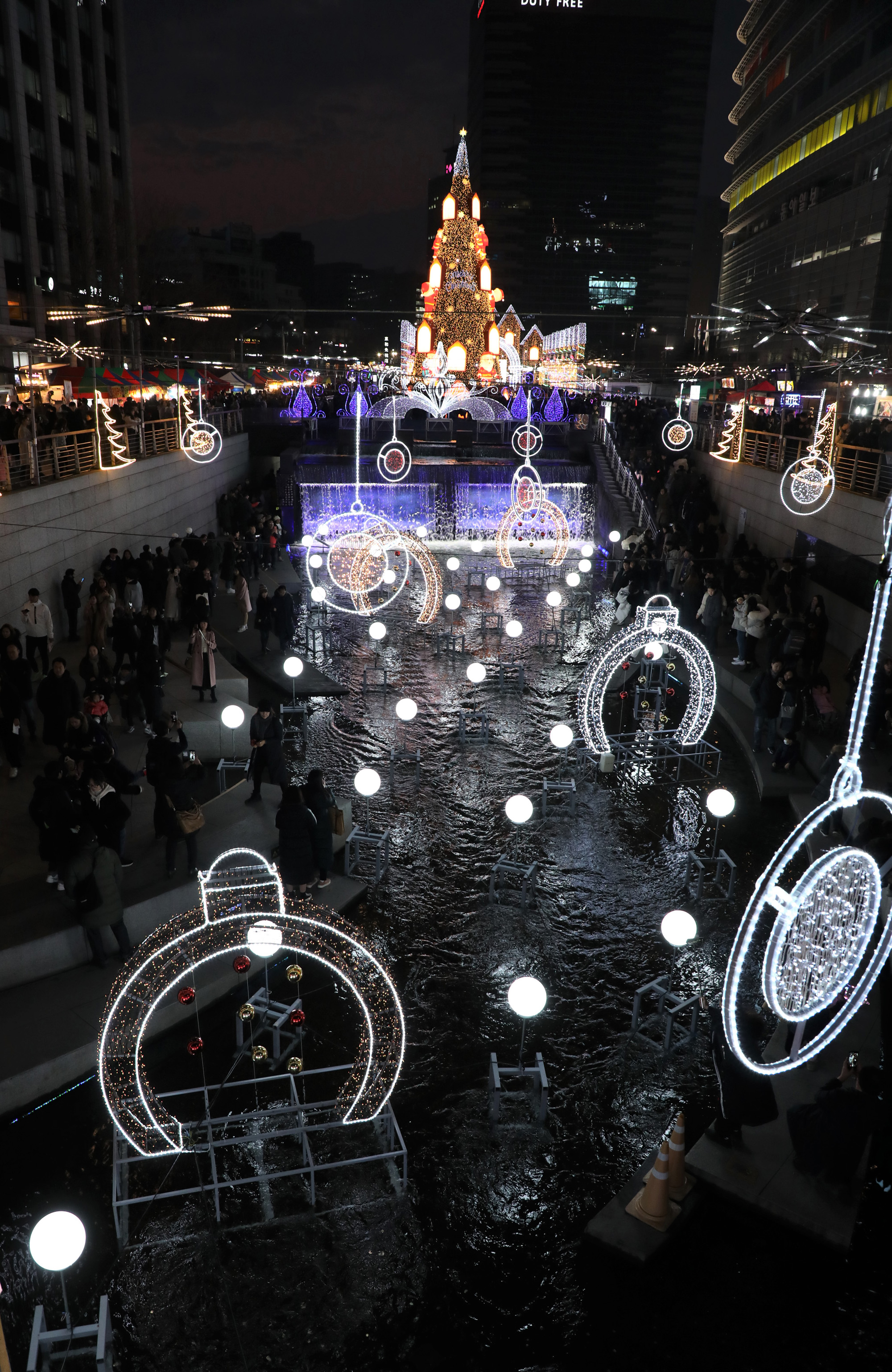 2019 서울크리스마스 페스티벌;청계천크리스마스트리