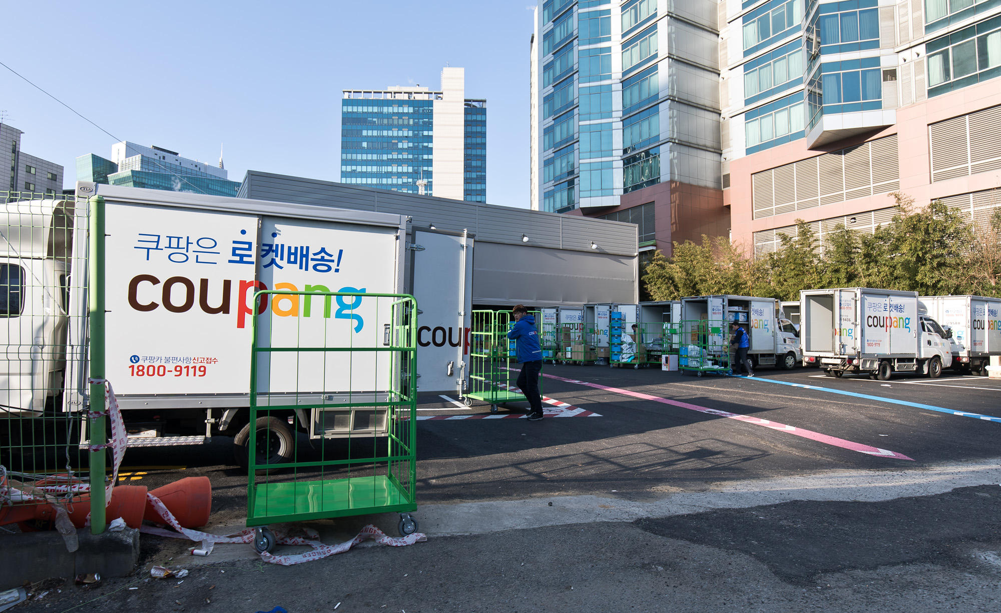 경제;기업;신세계면세점;쿠팡;쿠팡배송집결지;신세계면세점중구주차장부지