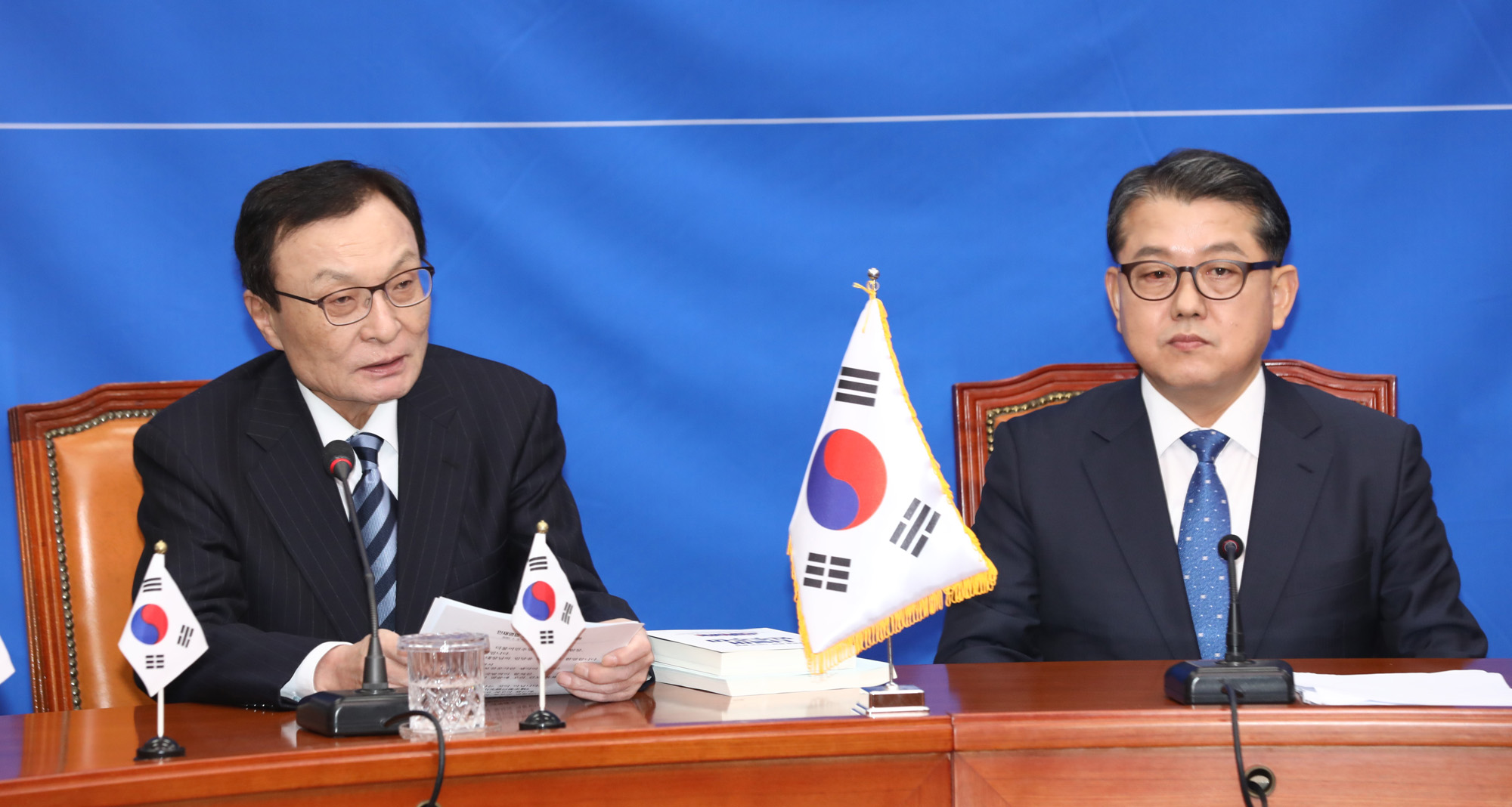 더불어민주당영입인재;김병주예비역육군대장;이해찬대표