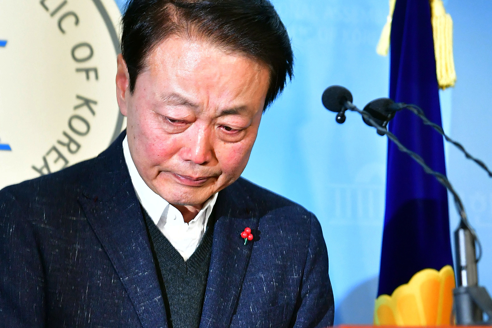 한선교의원;자유한국당총선불출마의원;한선교눈물