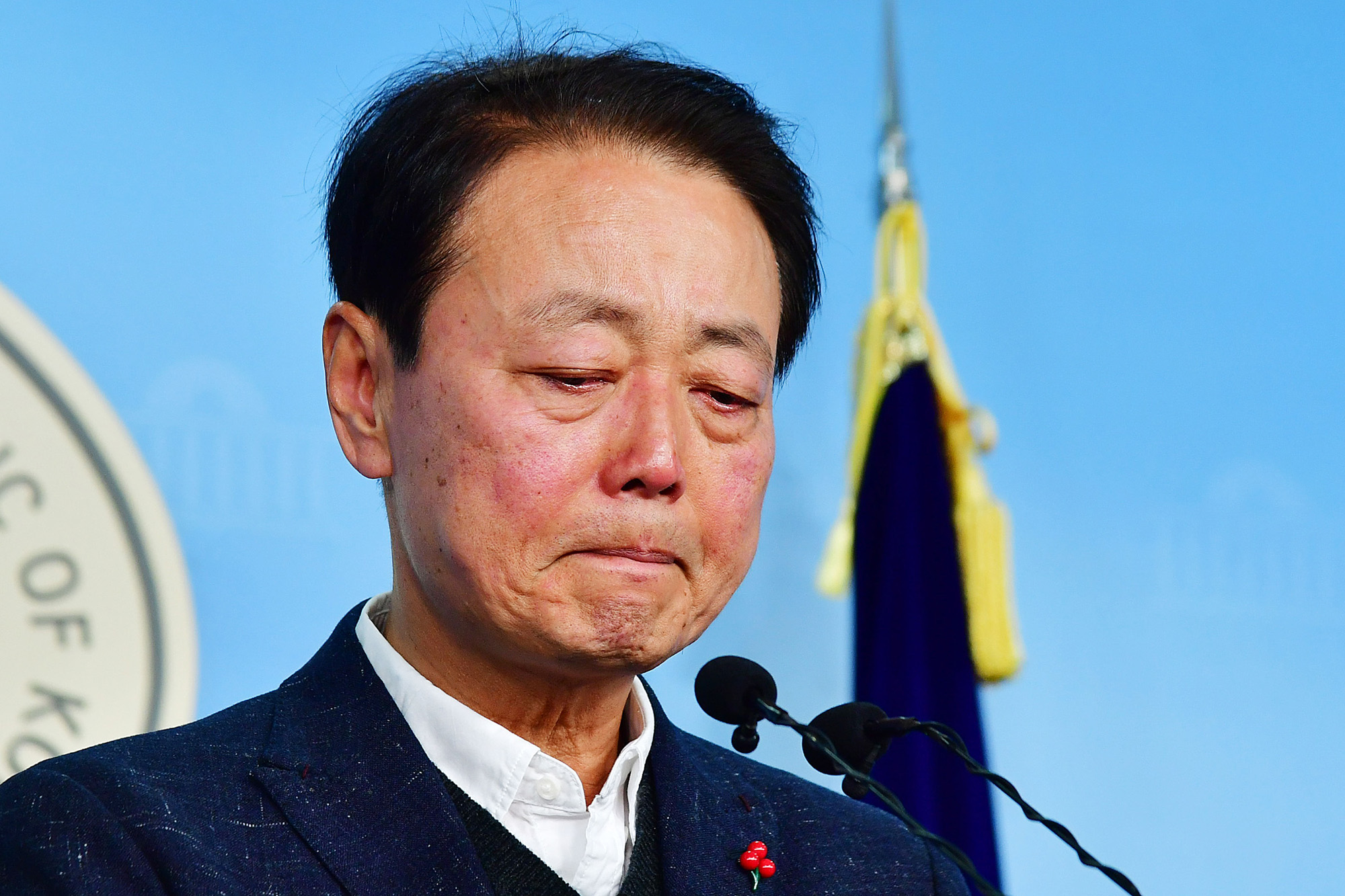 한선교의원;자유한국당총선불출마의원;한선교눈물