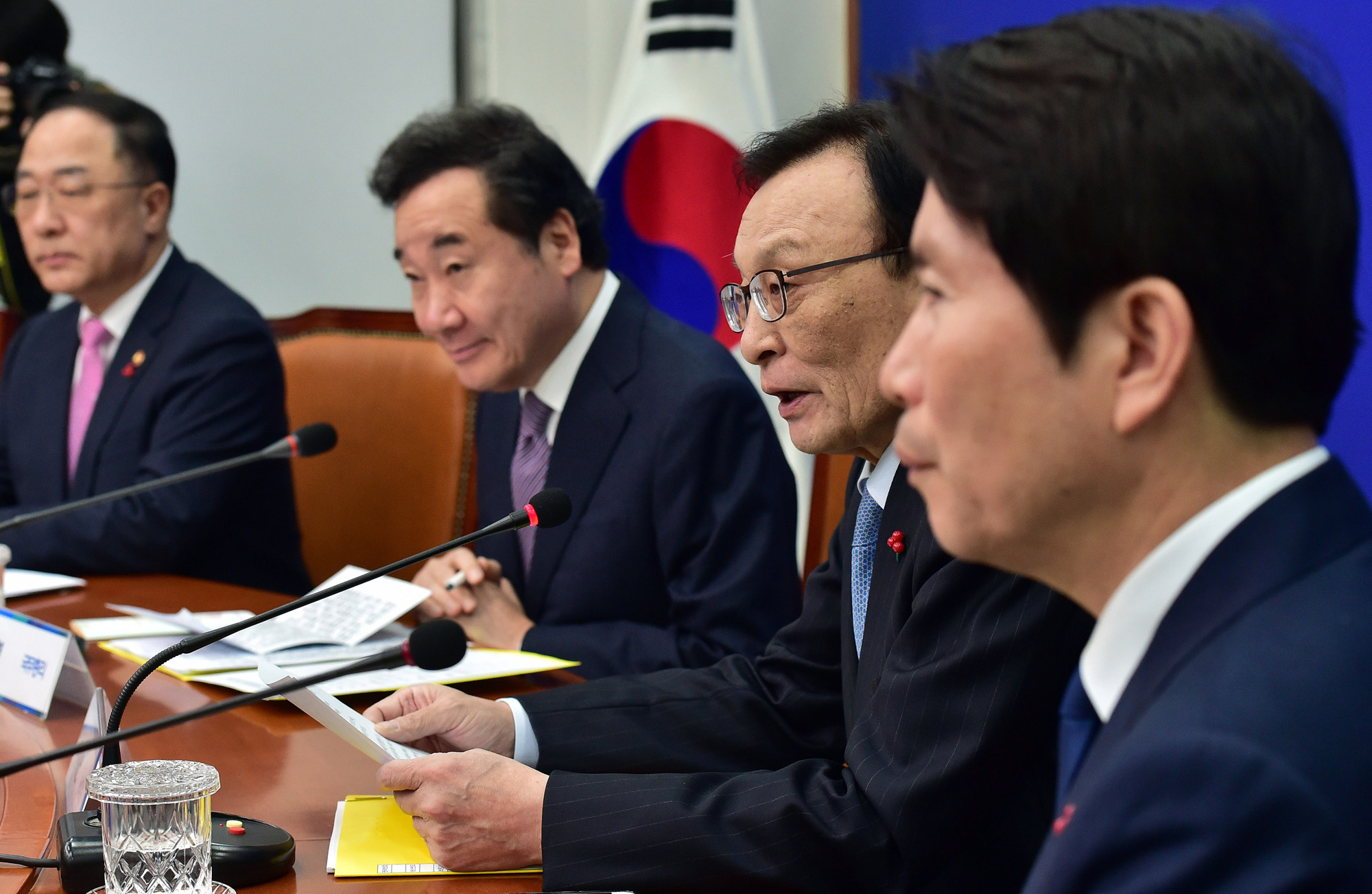 더불어민주당;고위당정협의회;이해찬대표