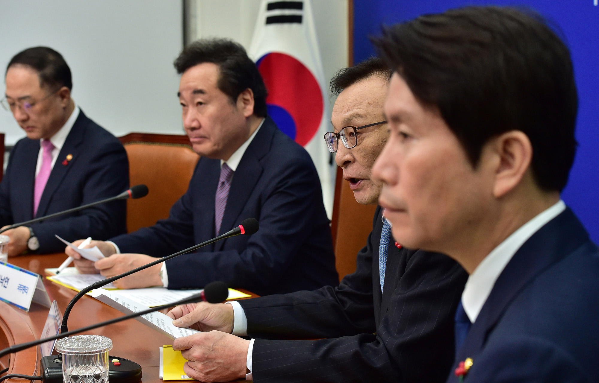 더불어민주당;고위당정협의회;이해찬대표