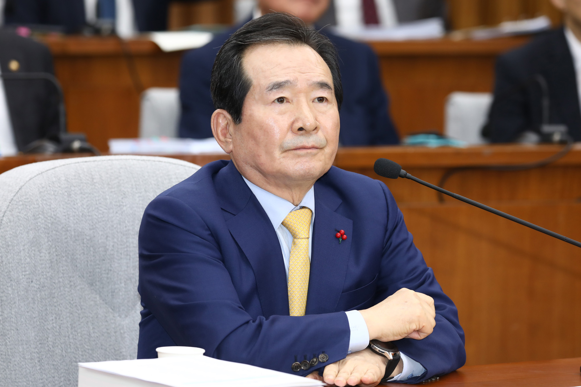 정세균;국무총리;인사청문회