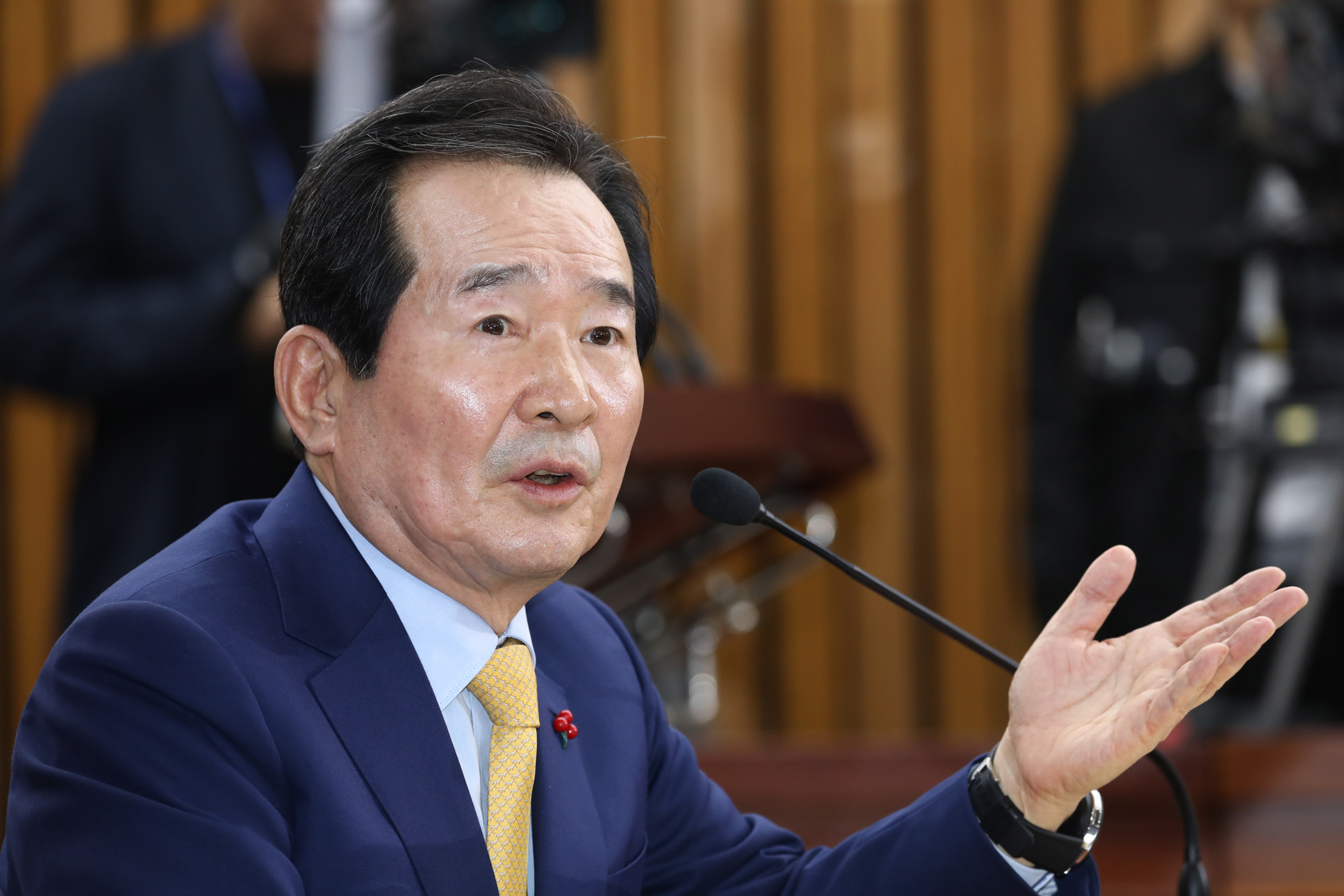 정세균;국무총리;인사청문회