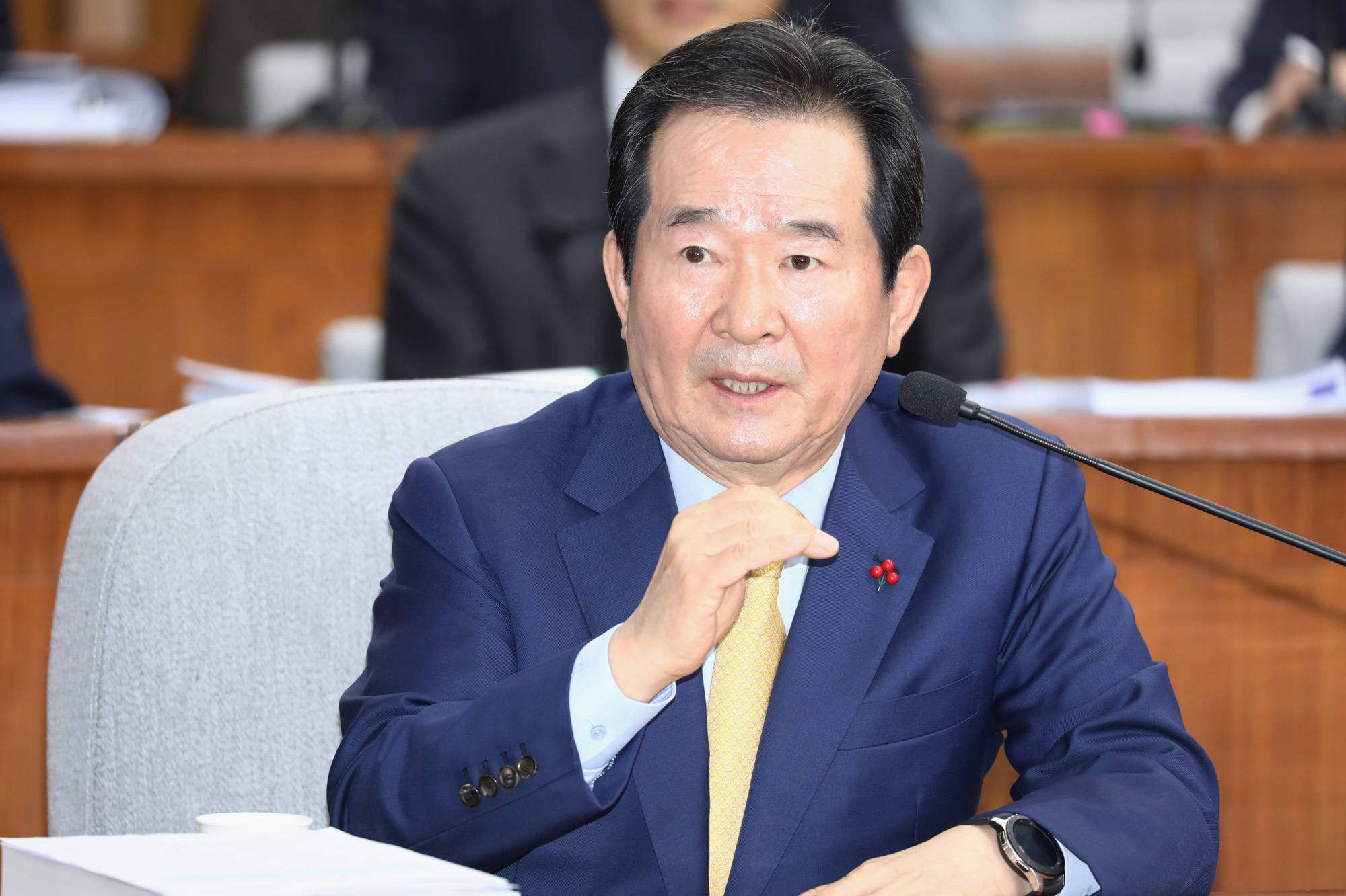 정세균;국무총리;인사청문회