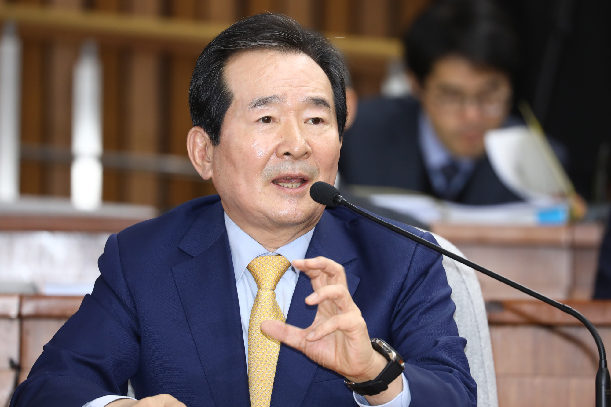 정세균;국무총리;인사청문회