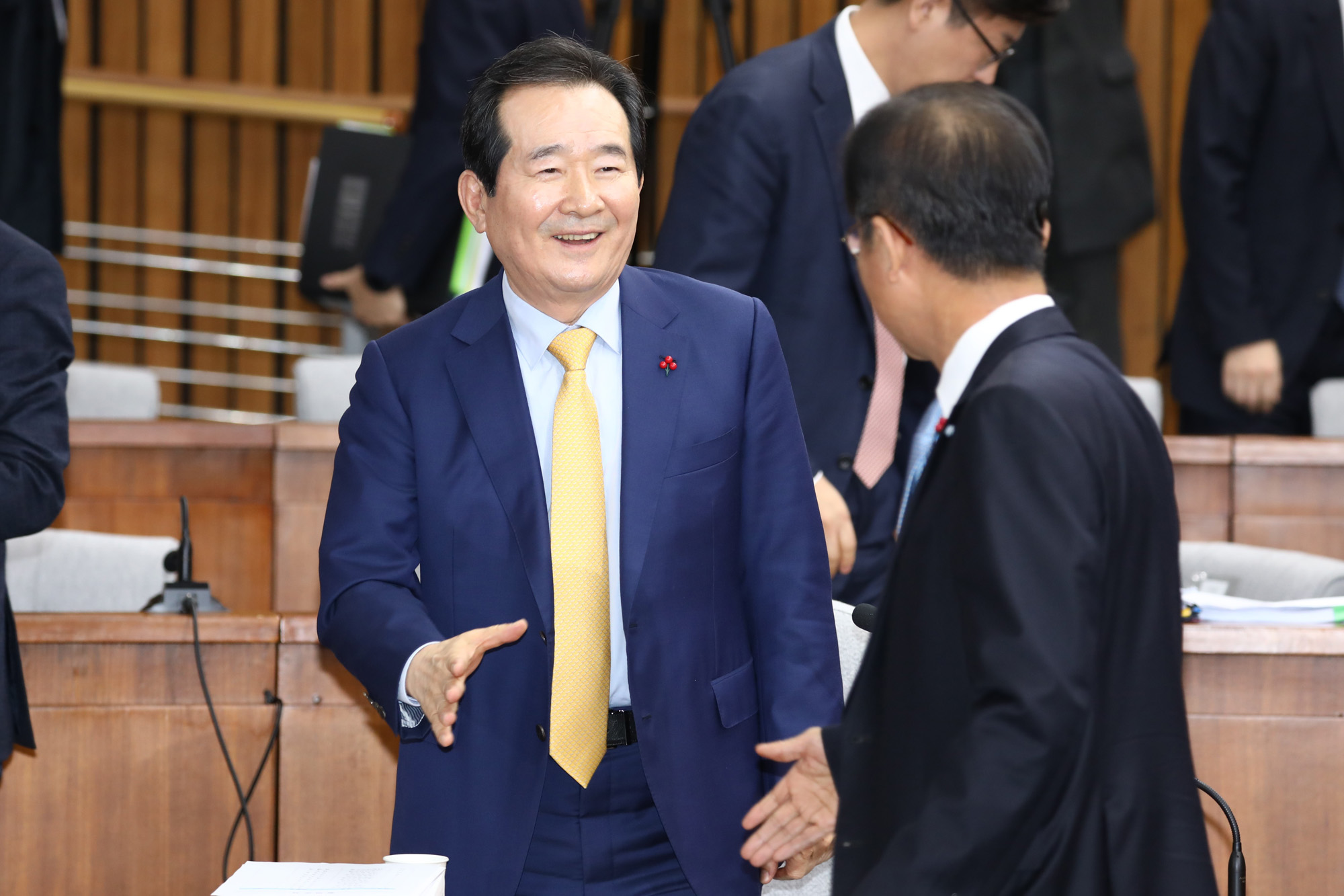 정세균;국무총리;인사청문회