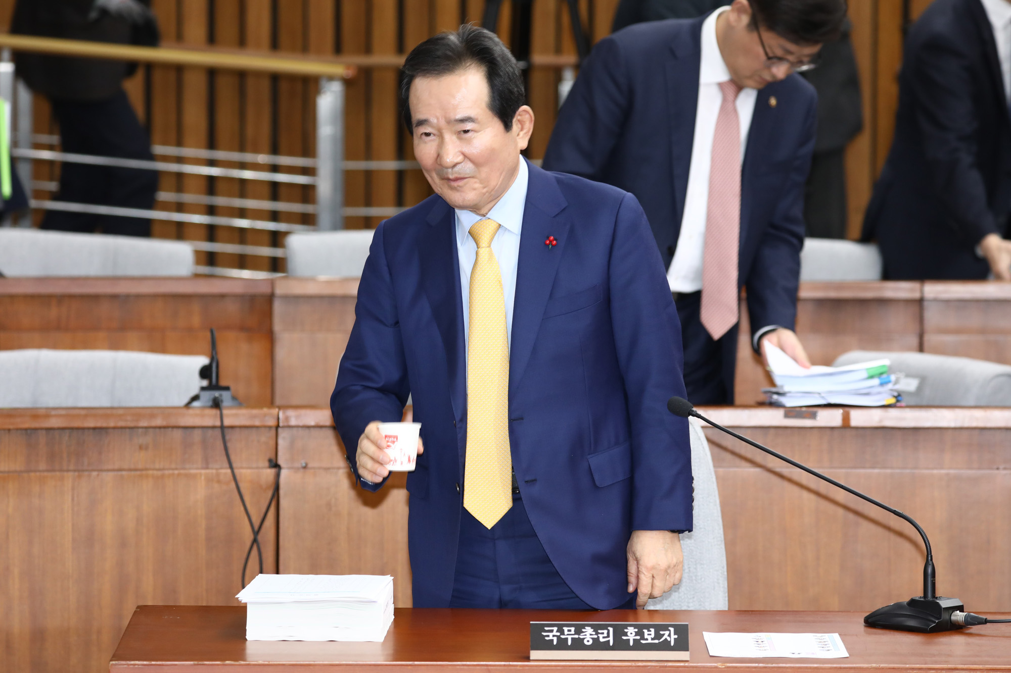 정세균;국무총리;인사청문회