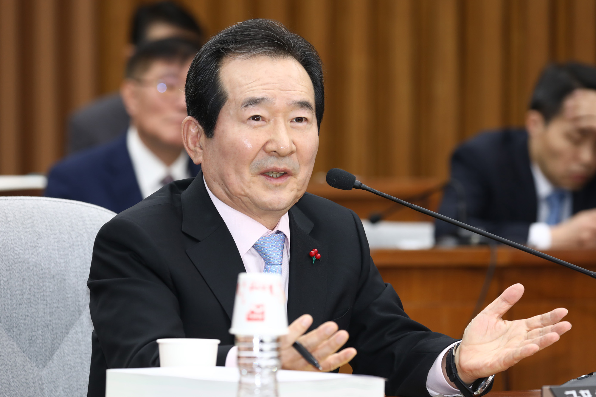 정세균;국무총리후보자;정세균인사청문회