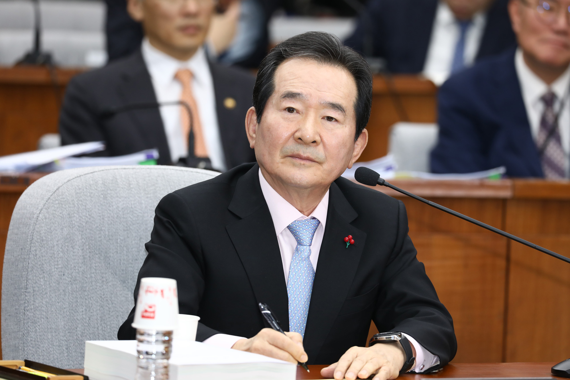 정세균;국무총리후보자;정세균인사청문회