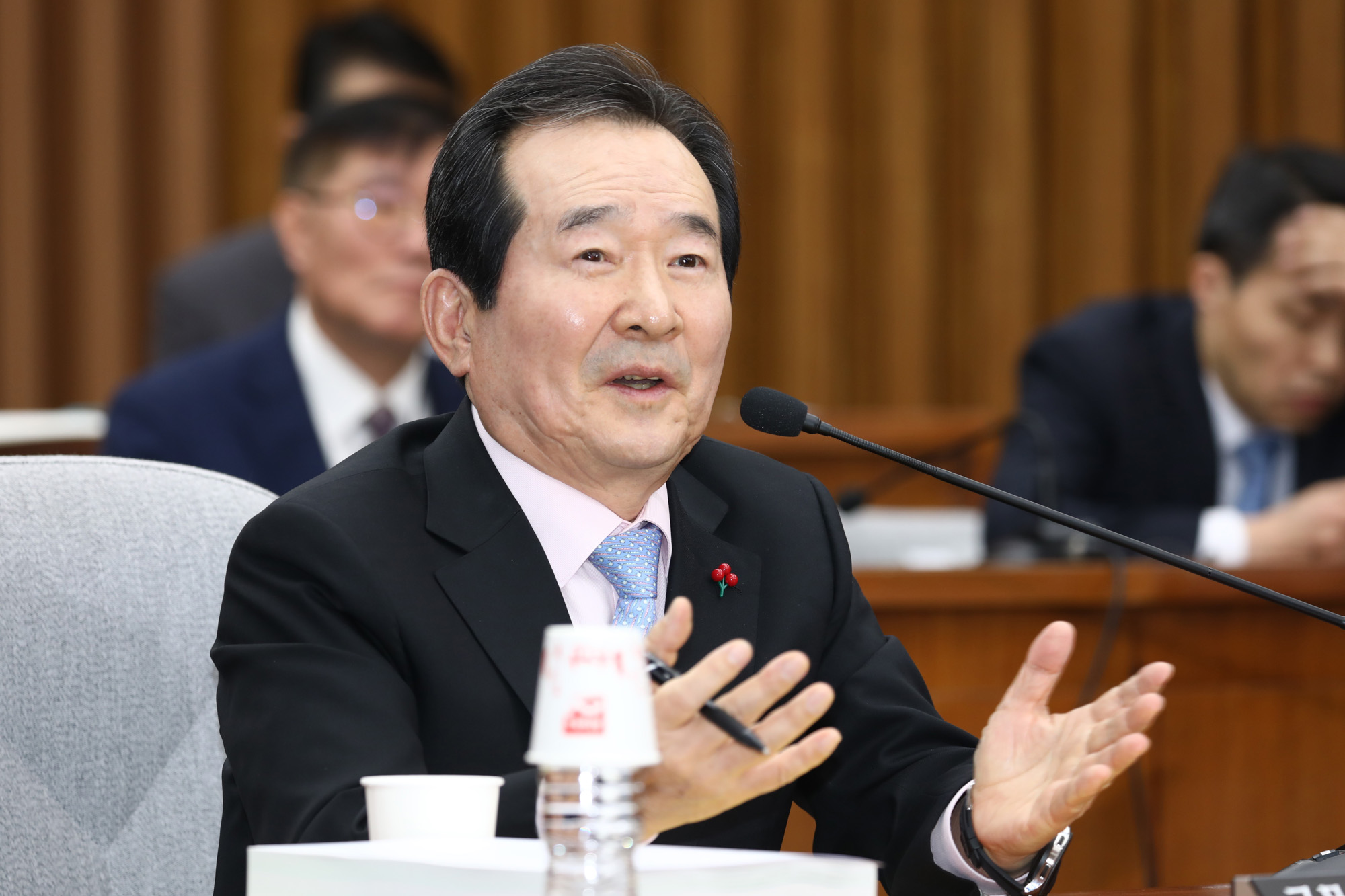 정세균;국무총리후보자;정세균인사청문회