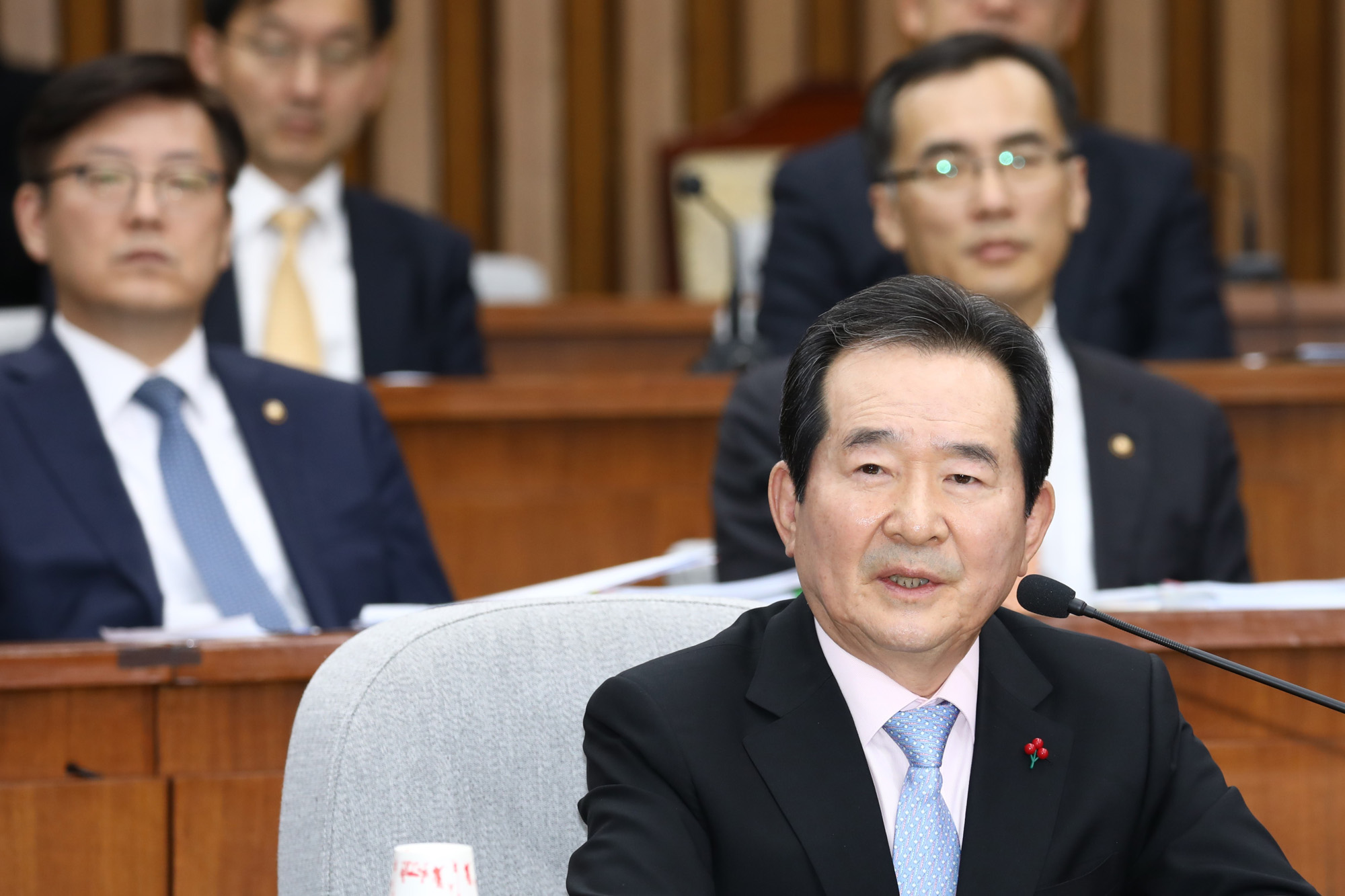 정세균;국무총리후보자;정세균인사청문회