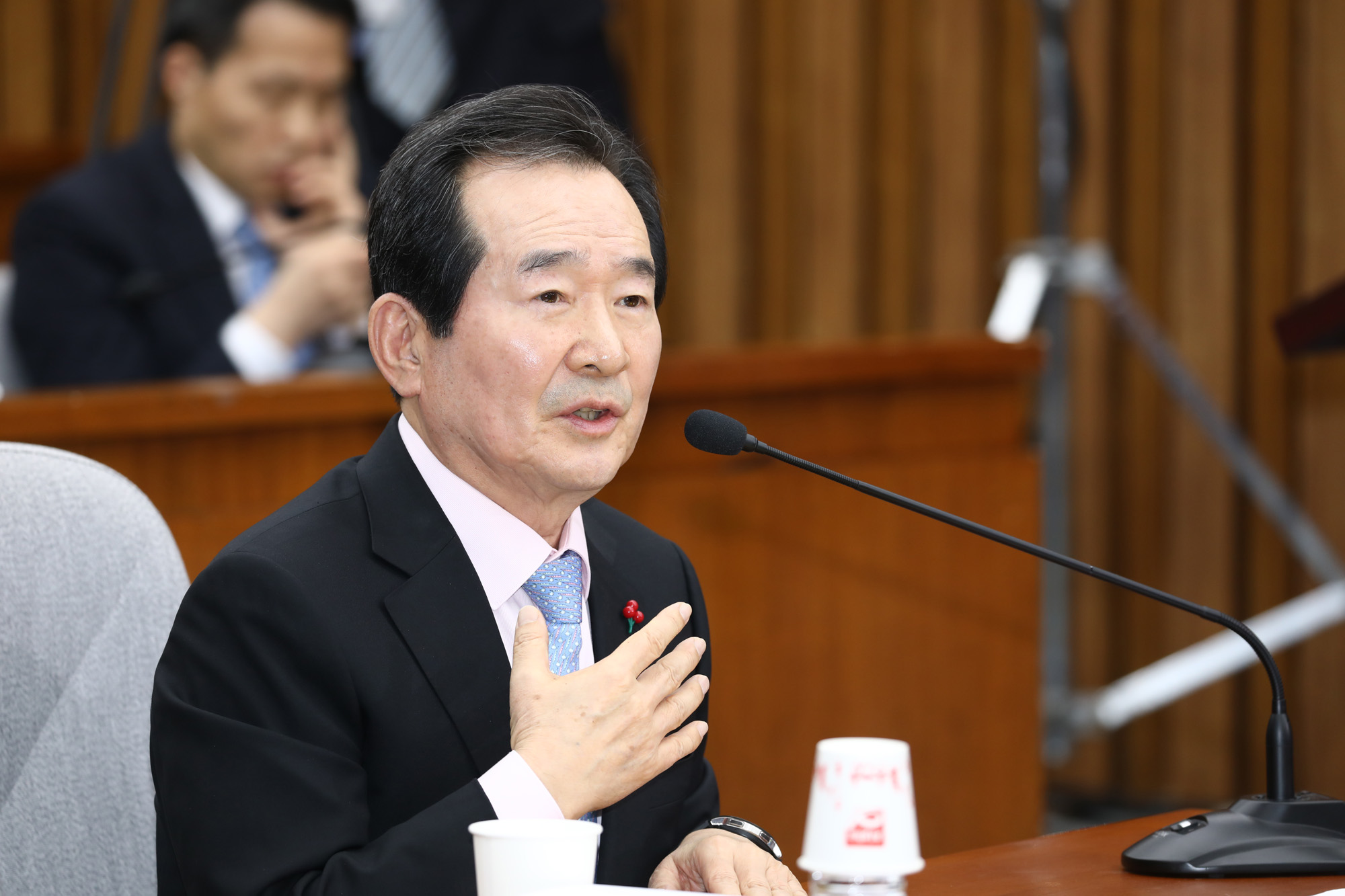 정세균;국무총리후보자;정세균인사청문회