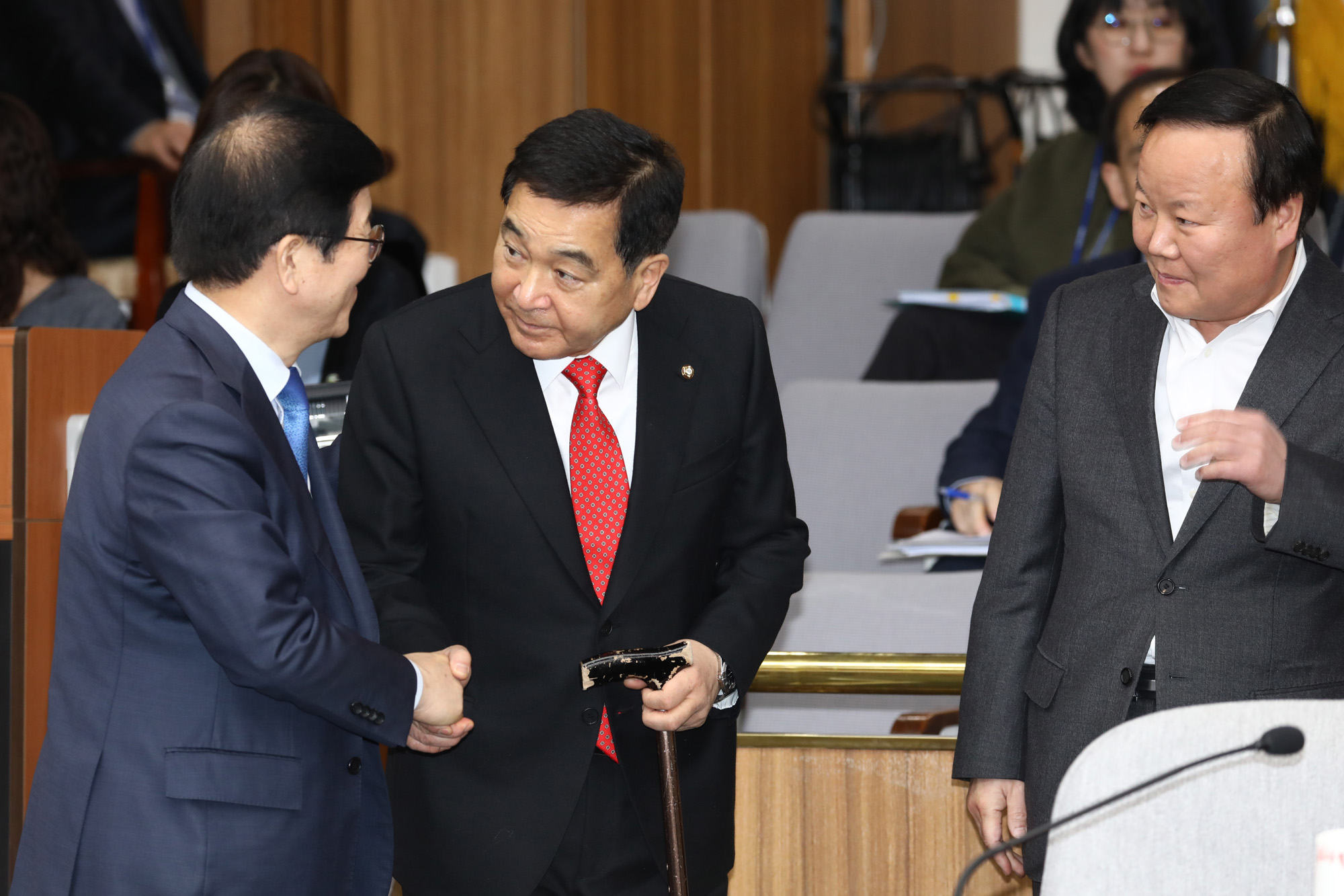 정세균국무총리후보자인사청문회;인사청문회증인;심재철원내대표