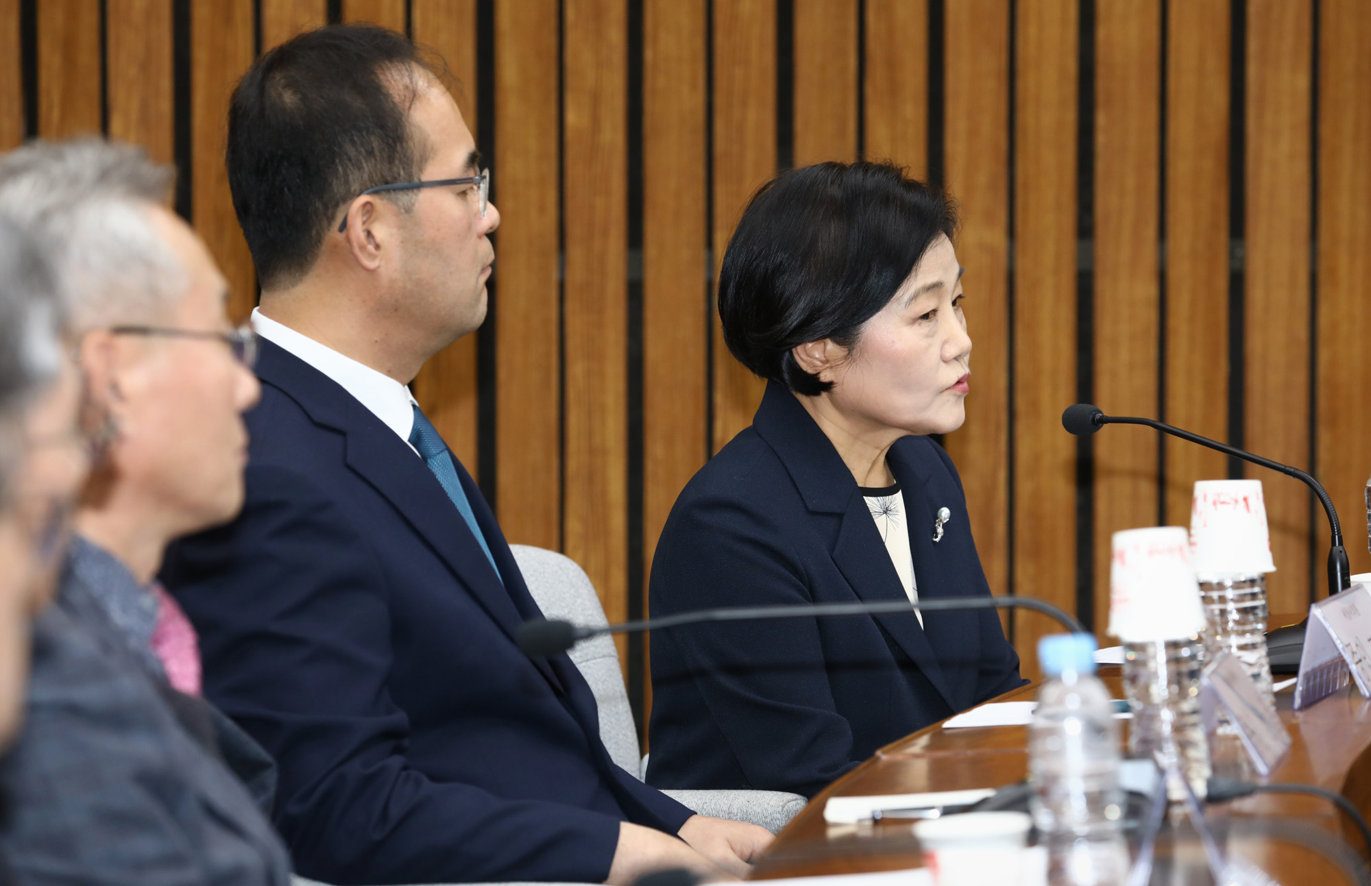 정세균국무총리후보자인사청문회;인사청문회증인;국민시대;장하진대표