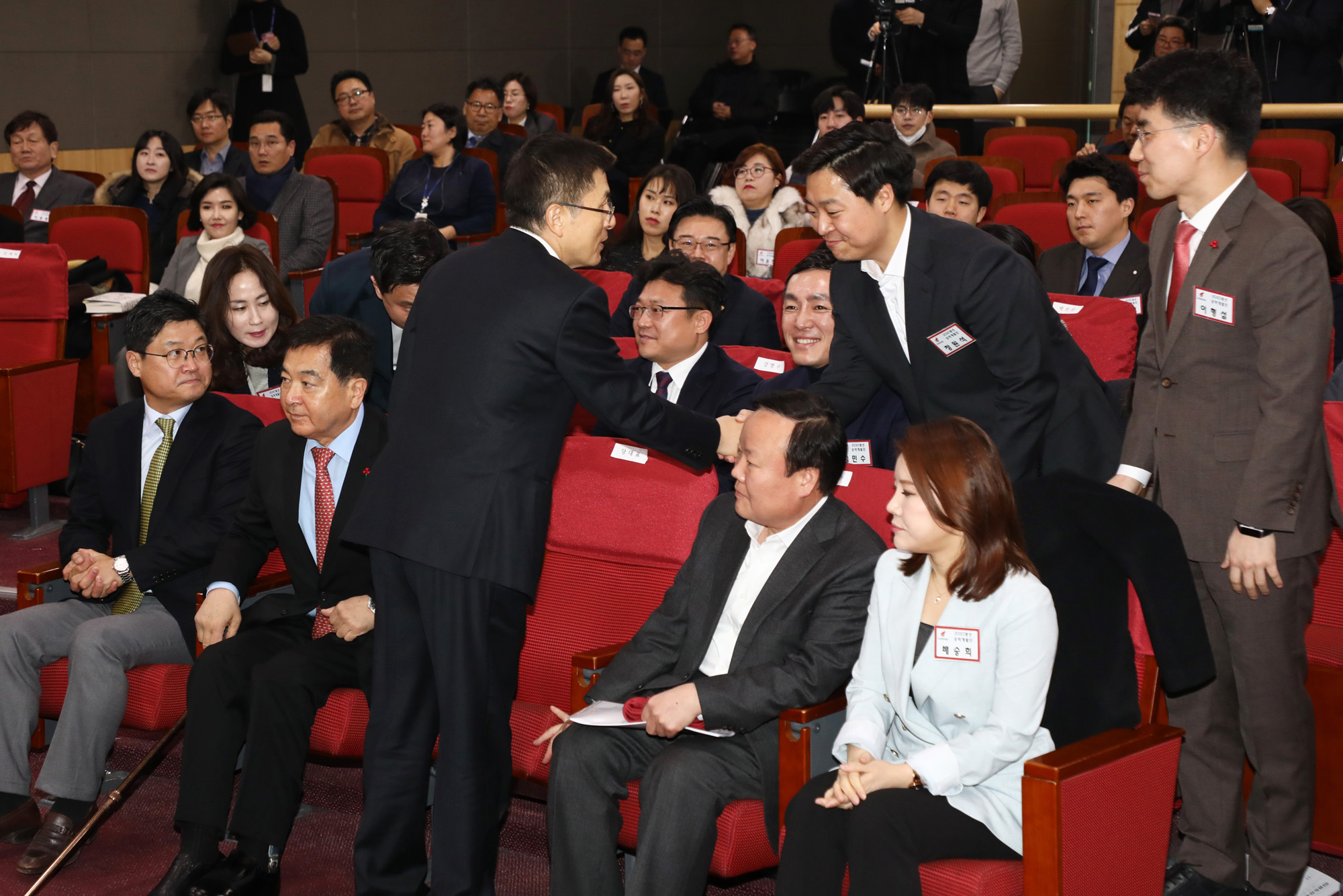 자유한국당공약개발단;김재원단장;황교안대표