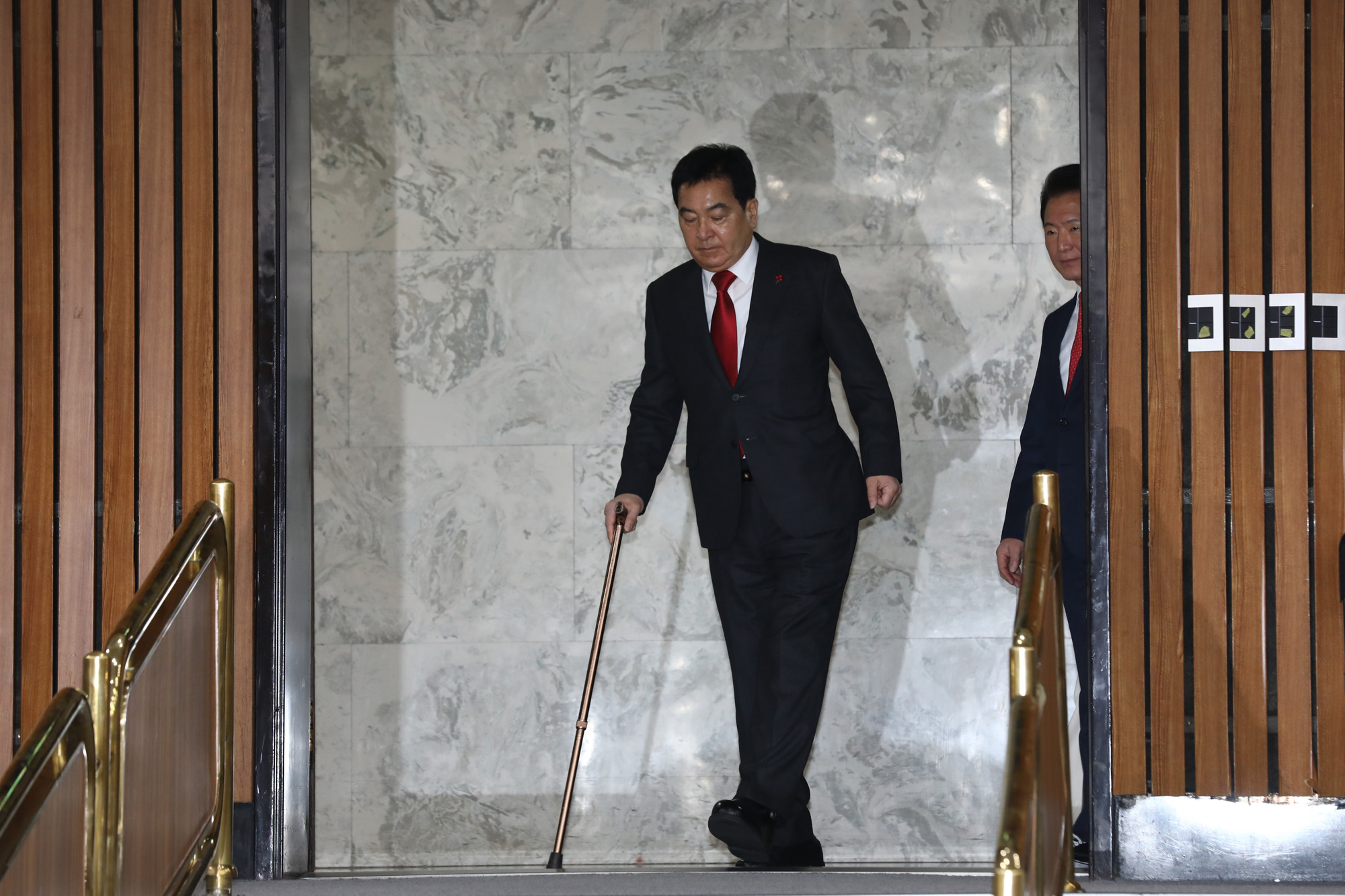 자유한국당원내대책회의;심재철원내대표