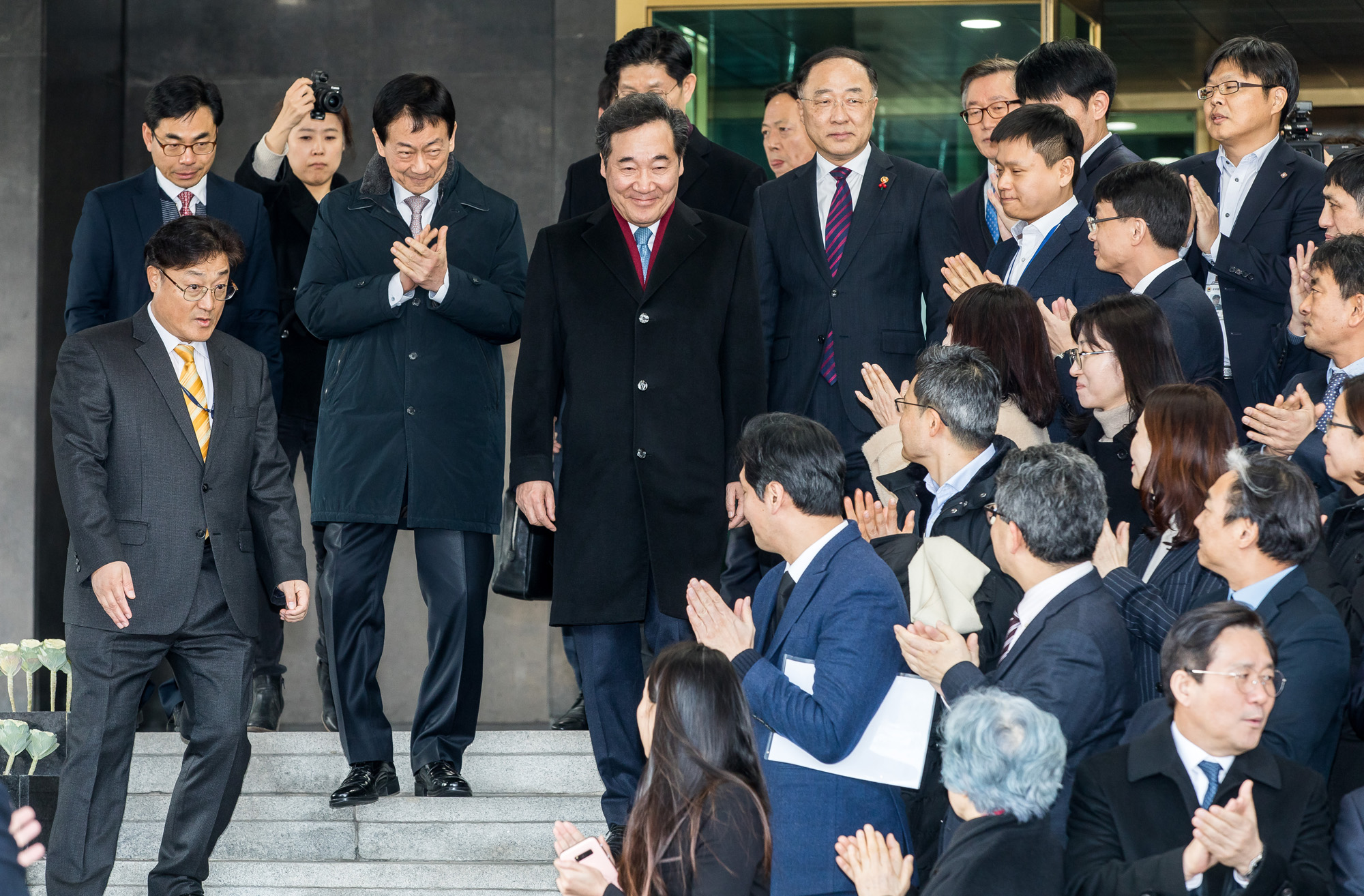 행정;정부;국무총리;전국무총리;이낙연;이낙연총리;총리환송행사